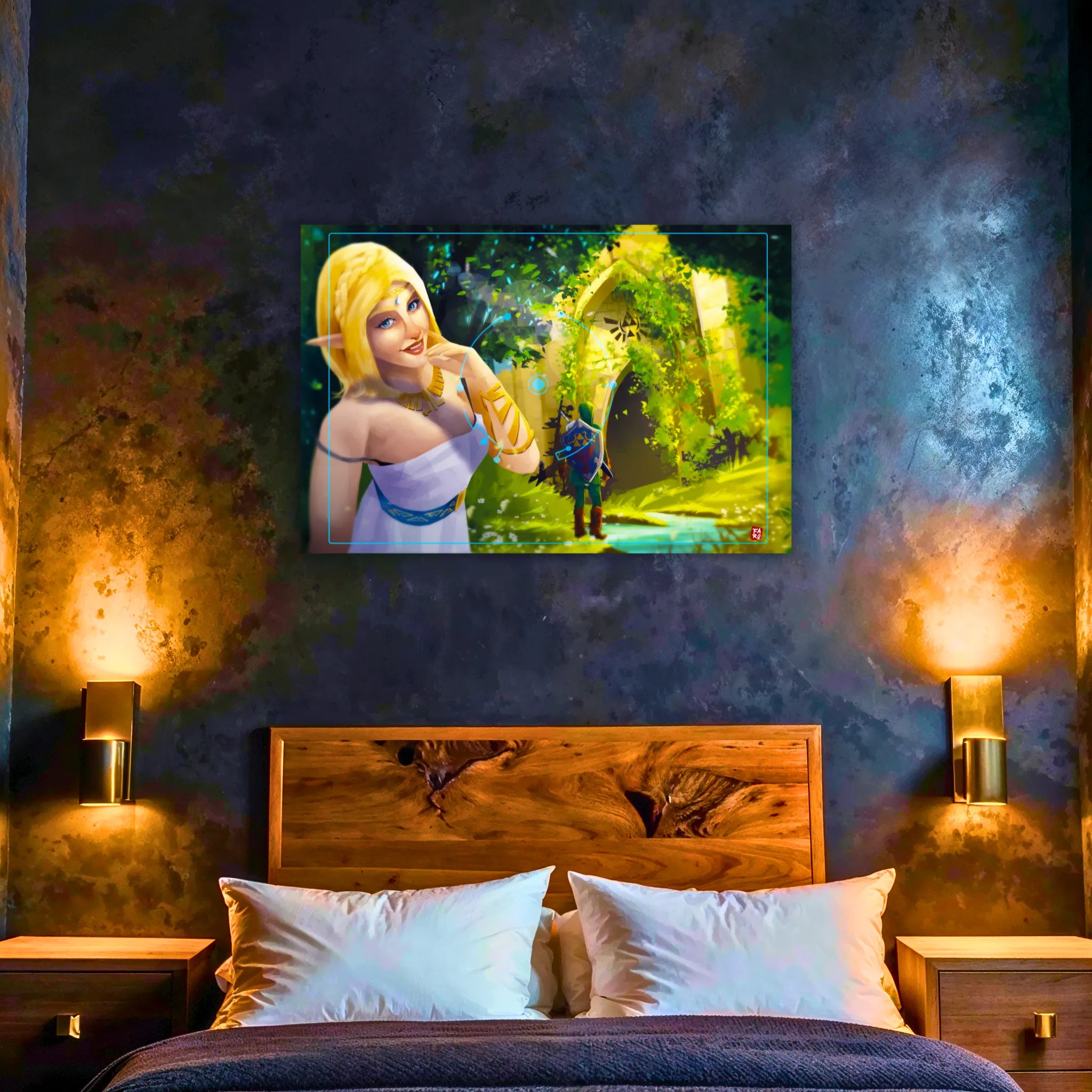 Tableau-Zelda-et-link-en-photo | DreamWay