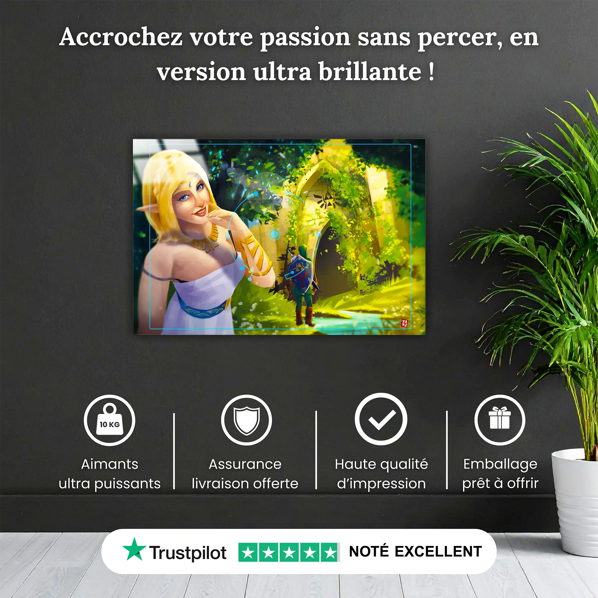 Tableau-Zelda-et-link-en-photo-pourquoi-acheter | DreamWay