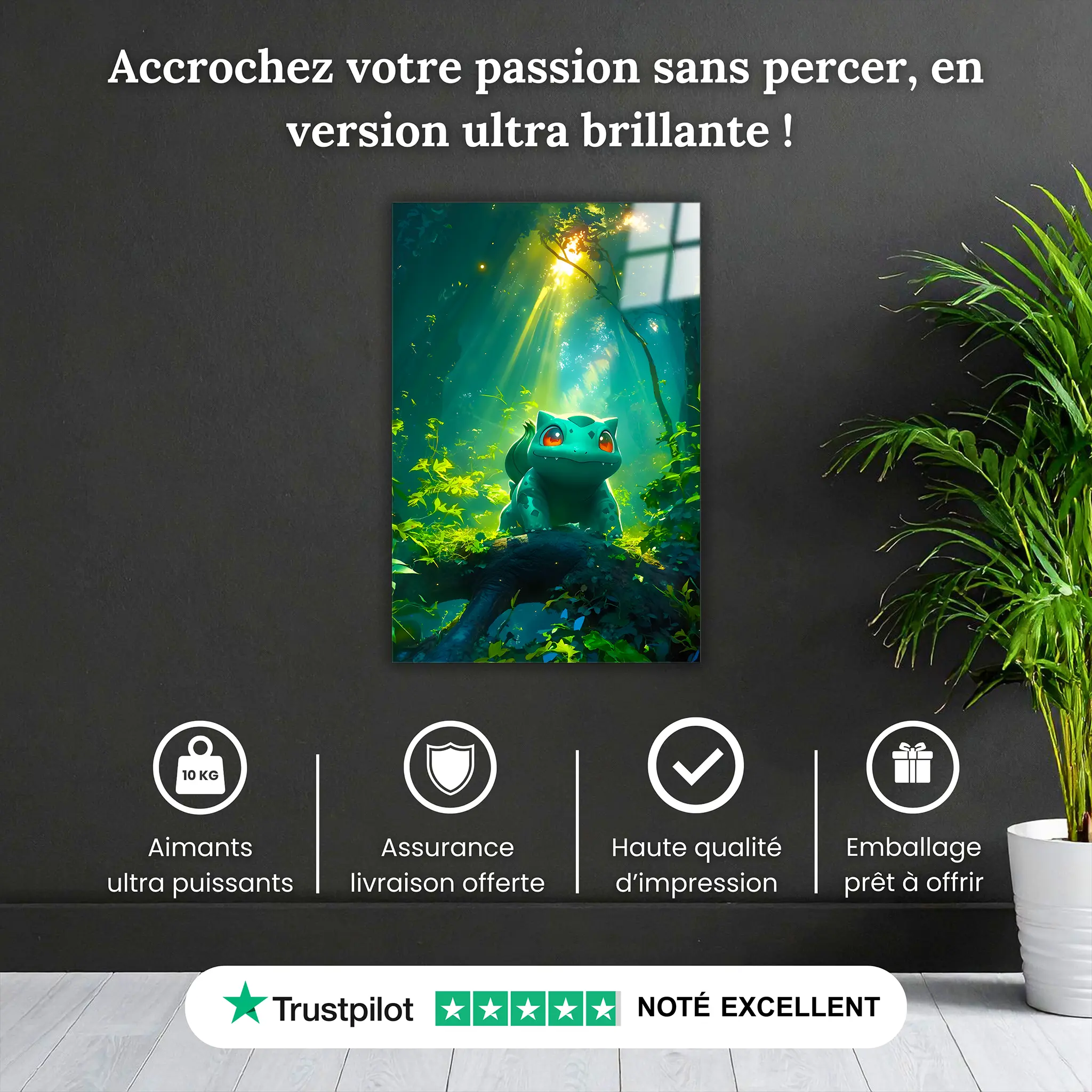 Tableau-bulbizarre-foret-paisible-pourquoi-acheter | DreamWay
