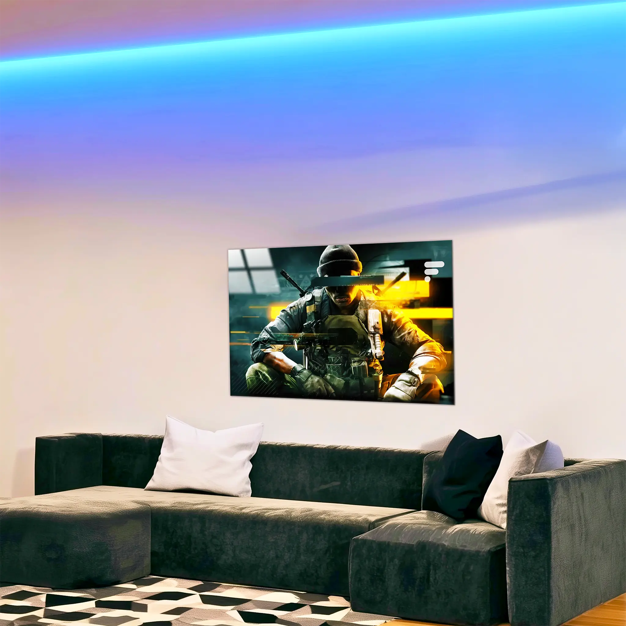 Tableau-call-of-duty-bo6-dans-le-salon | DreamWay