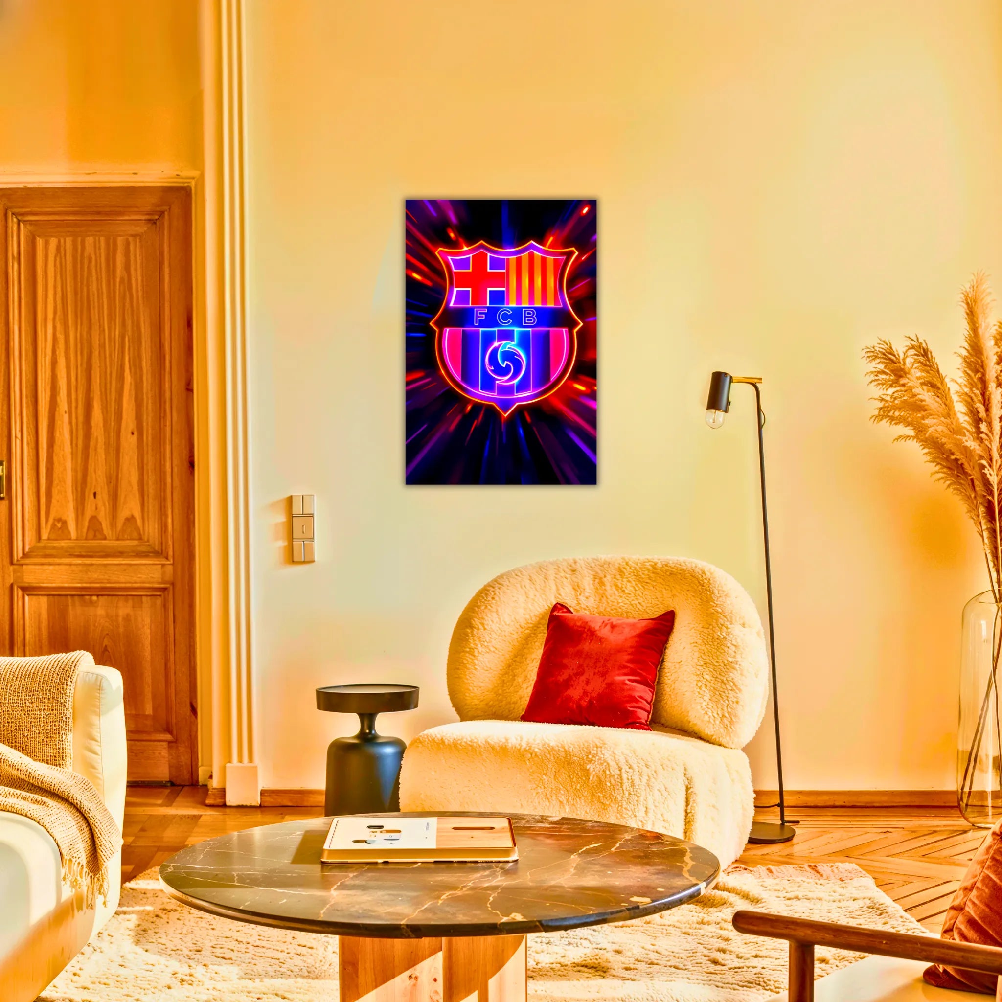 Tableau FC Barcelone Coloré