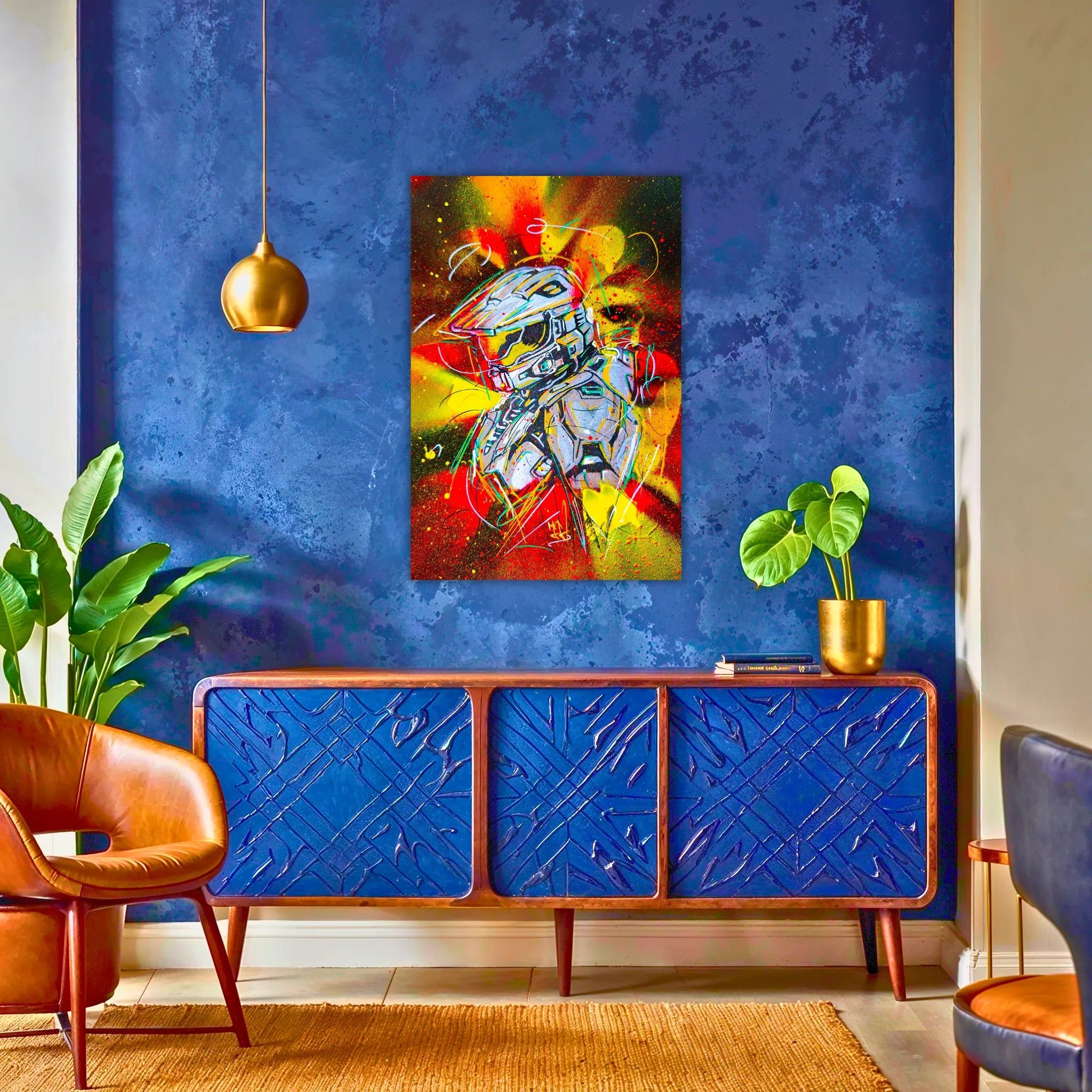 Tableau Halo Pop Art