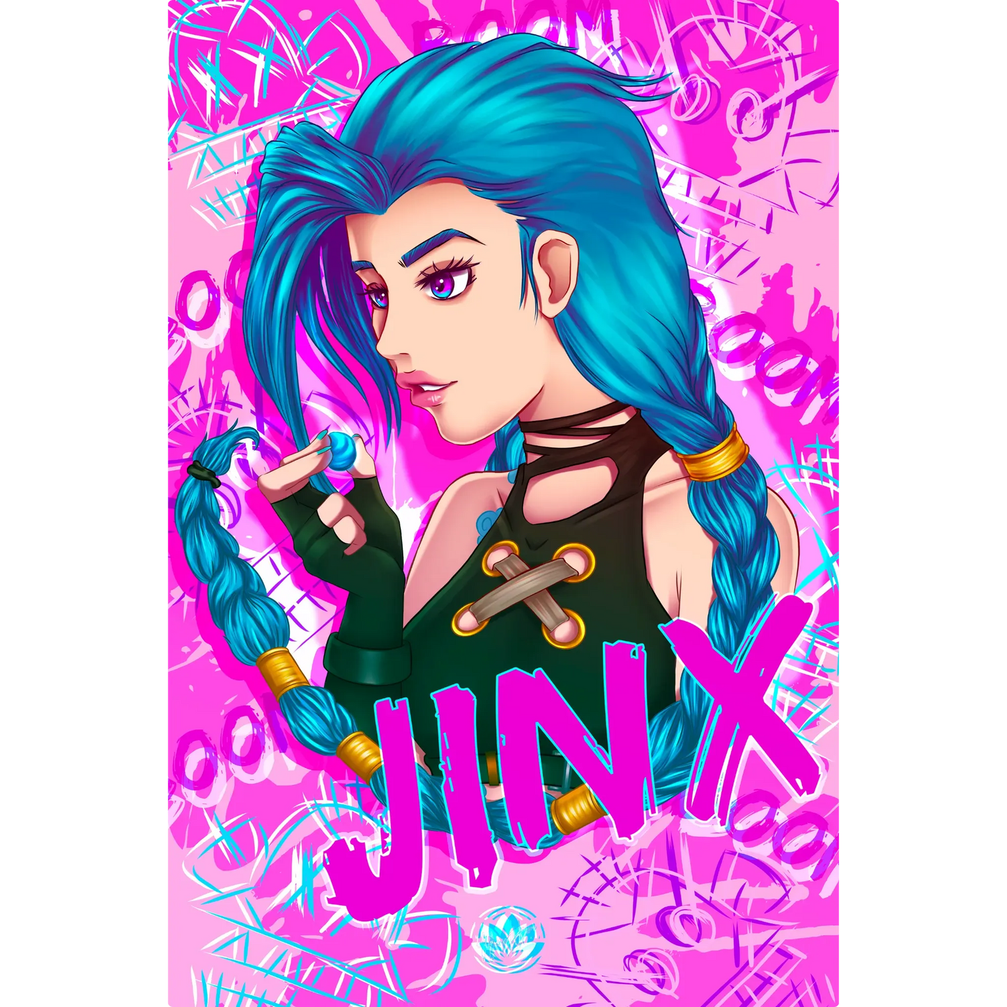 Tableau-jinx-graffiti-rose | DreamWay
