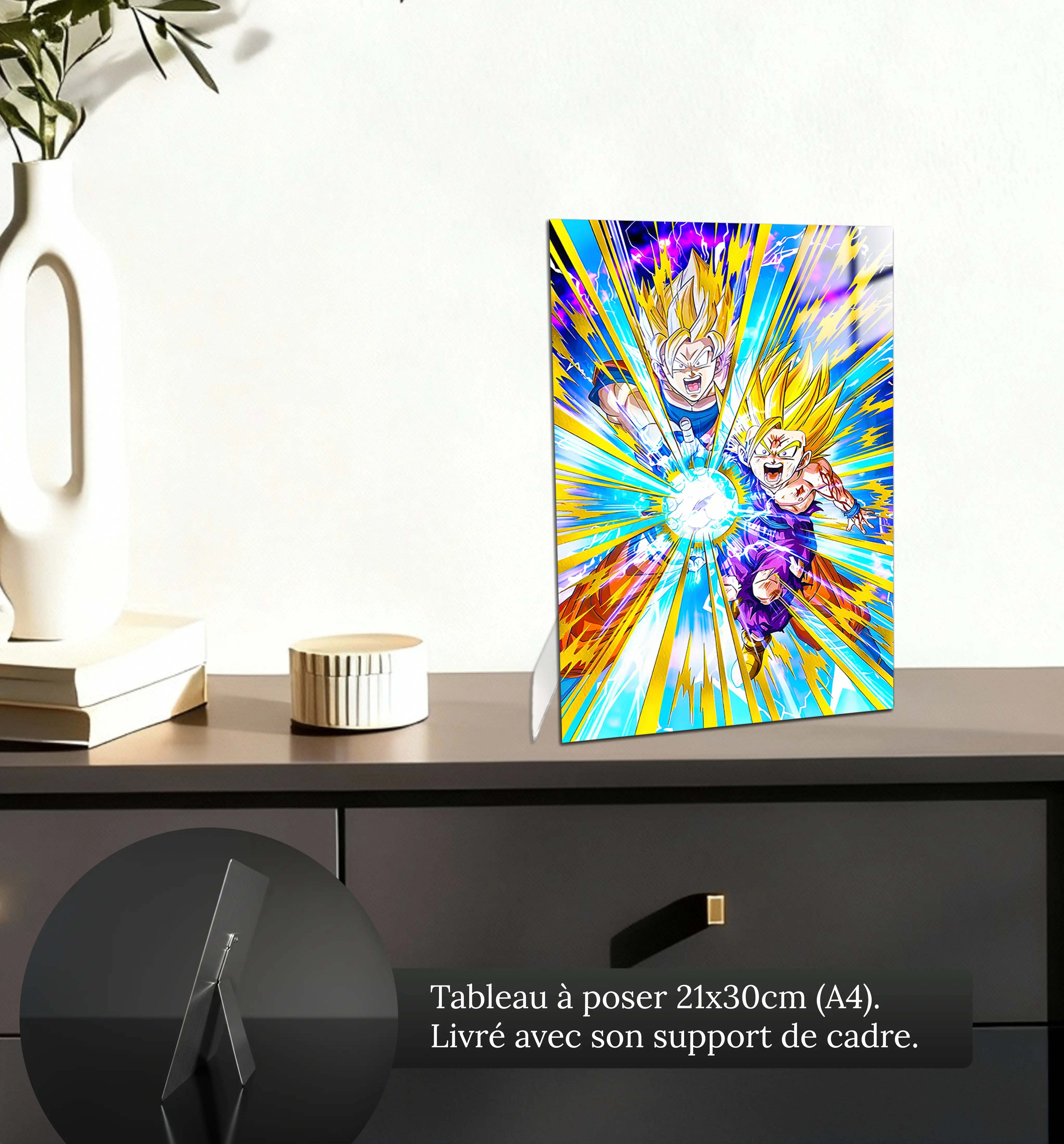 Tableau-kamehameha-pere-et-fils-petit-format-a-poser-sur-meuble | DreamWay
