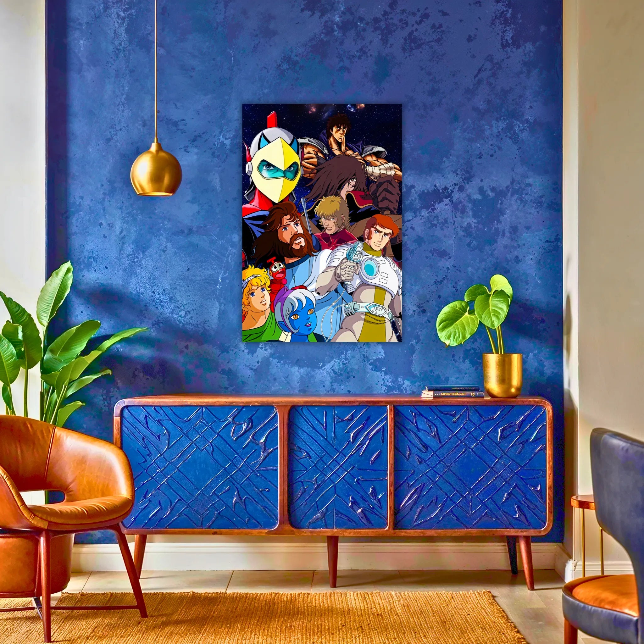 Tableau Les Héros Des Années 70s Et 80s Affiche