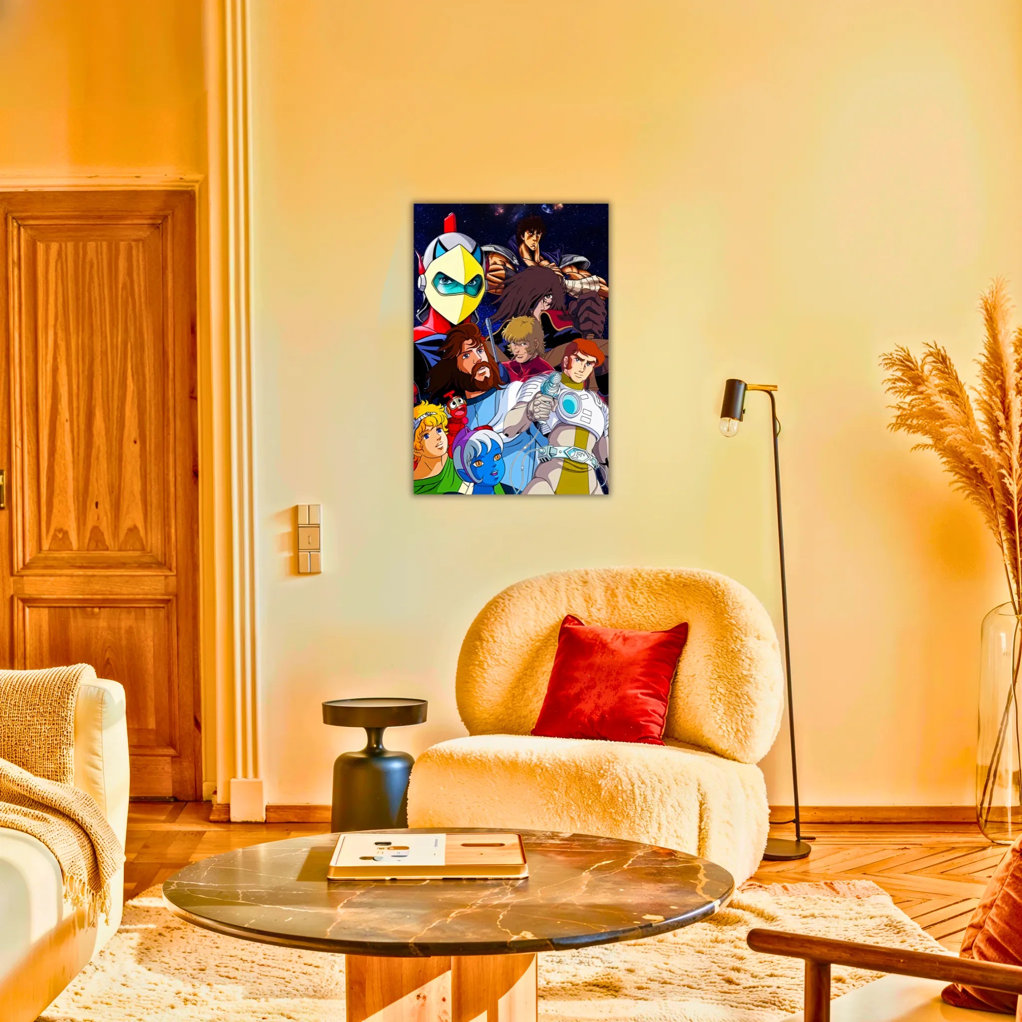 Tableau Les Héros Des Années 70s Et 80s Affiche