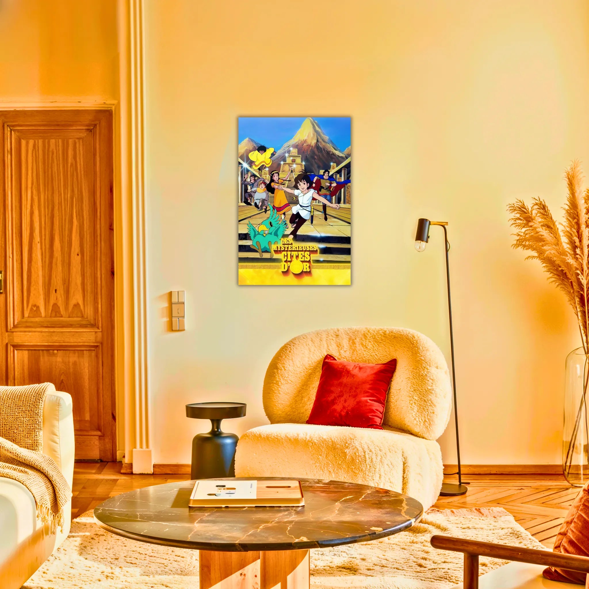 Tableau Les Mystérieuses Cités D'Or Affiche
