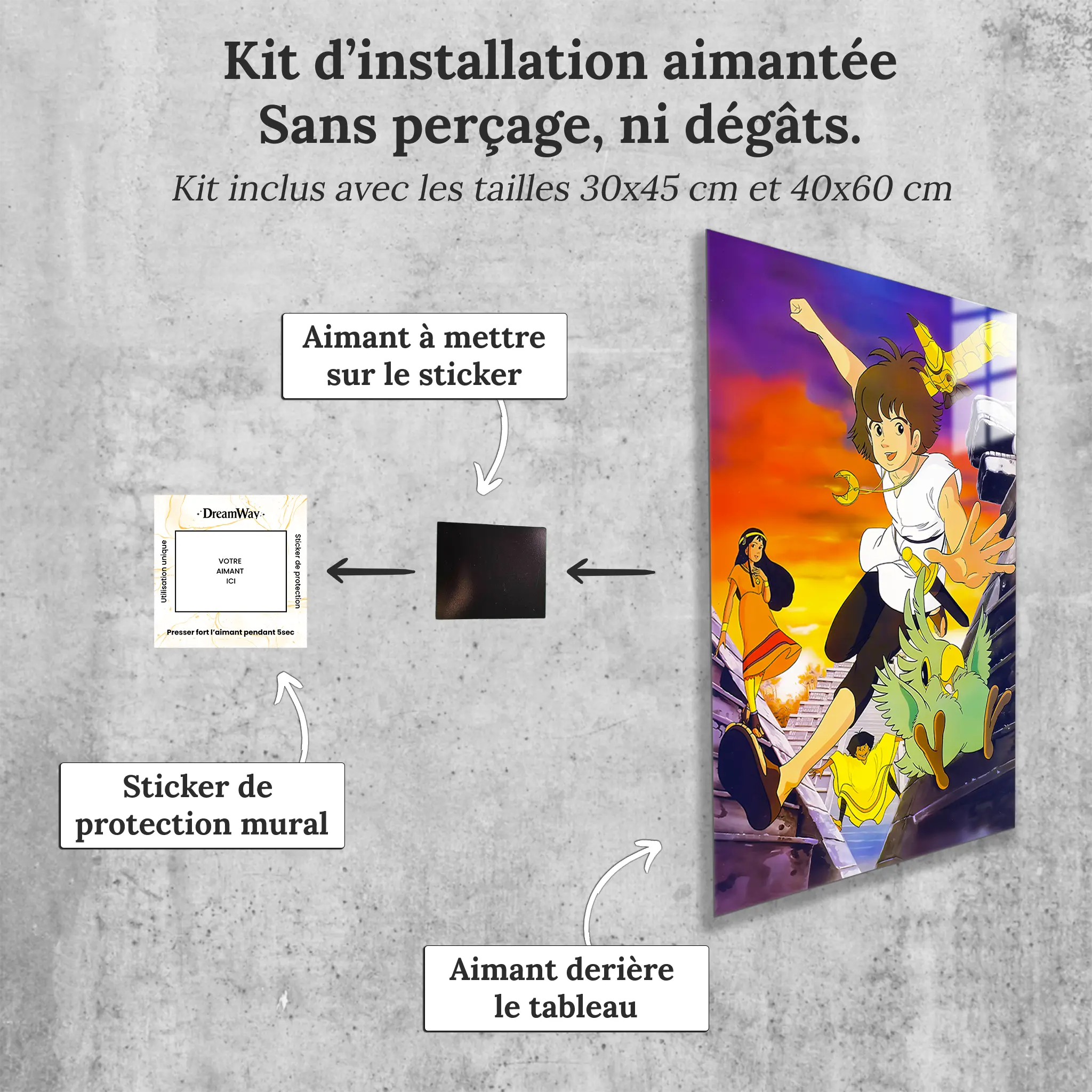 Tableau-les-mysterieuses-cites-d-or-psb-avec-installation-aimantee | DreamWay