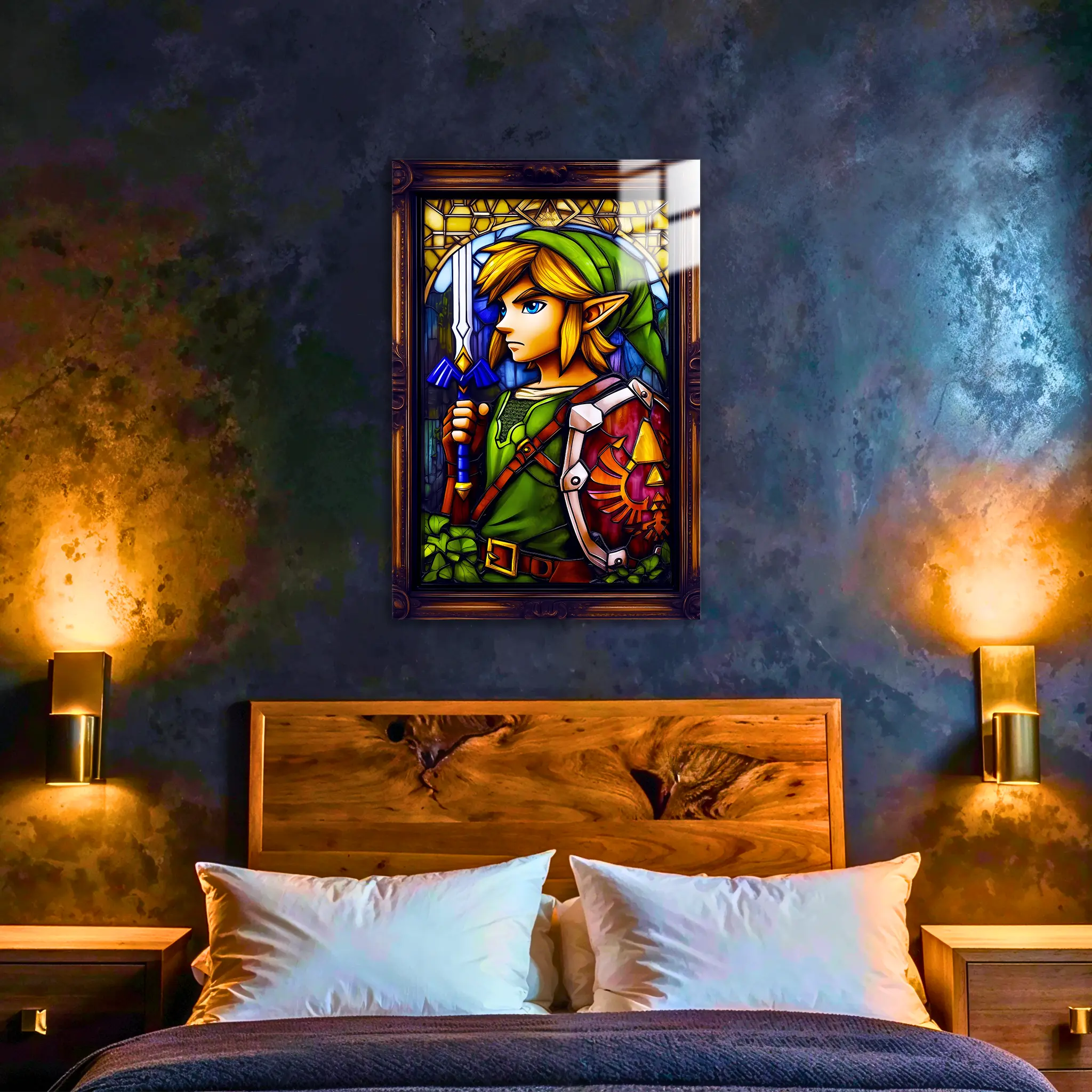 Tableau-link-vitrail-dans-la-chambre | DreamWay