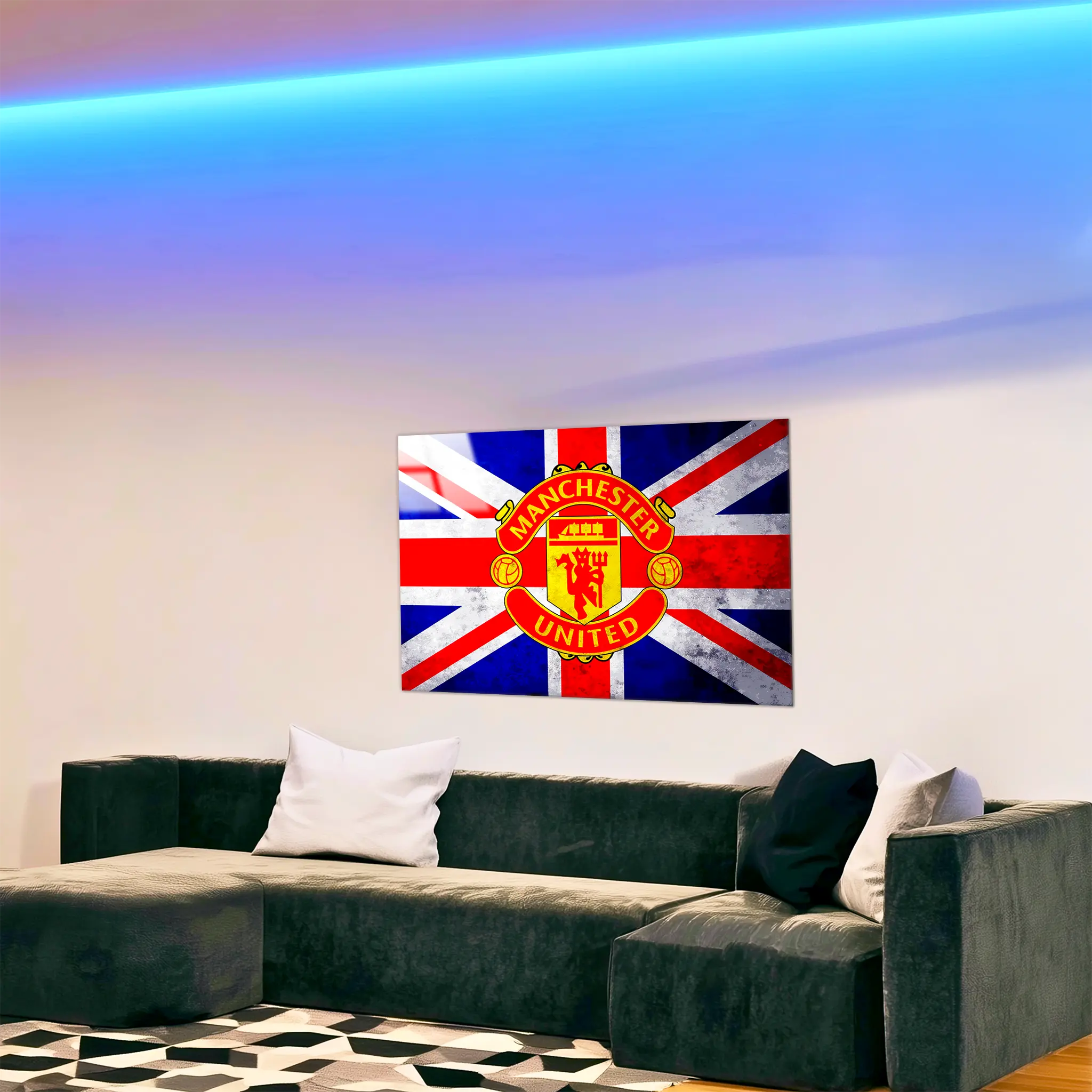 Tableau-manchester-united-angleterre-dans-le-salon | DreamWay