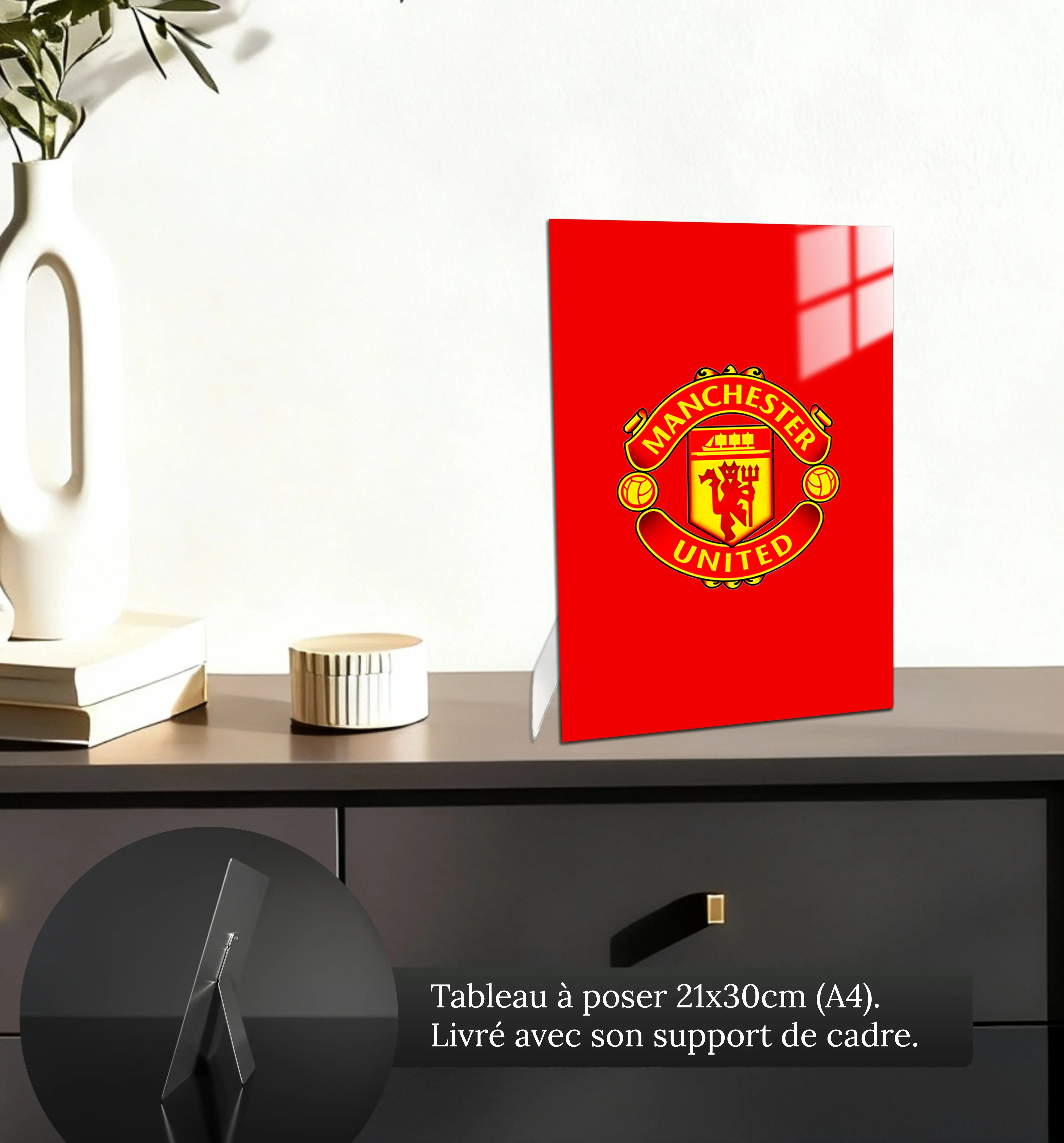Tableau-manchester-united-club-petit-format-a-poser-sur-meuble | DreamWay