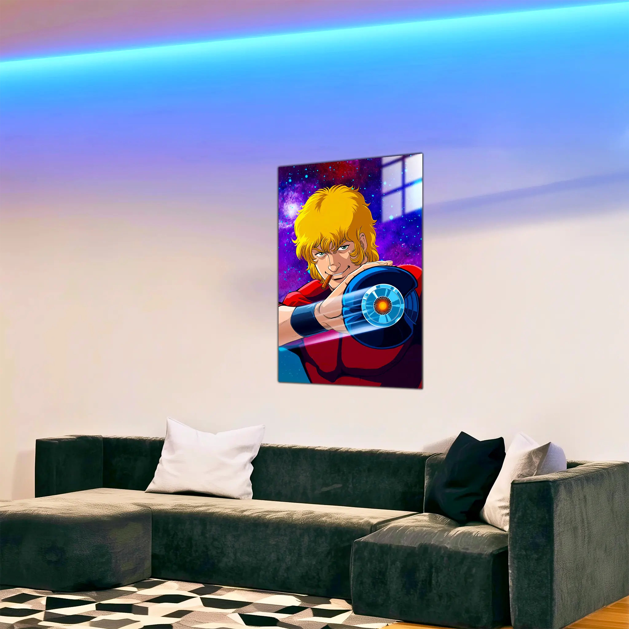 Tableau-manga-cobra-dans-le-salon | DreamWay
