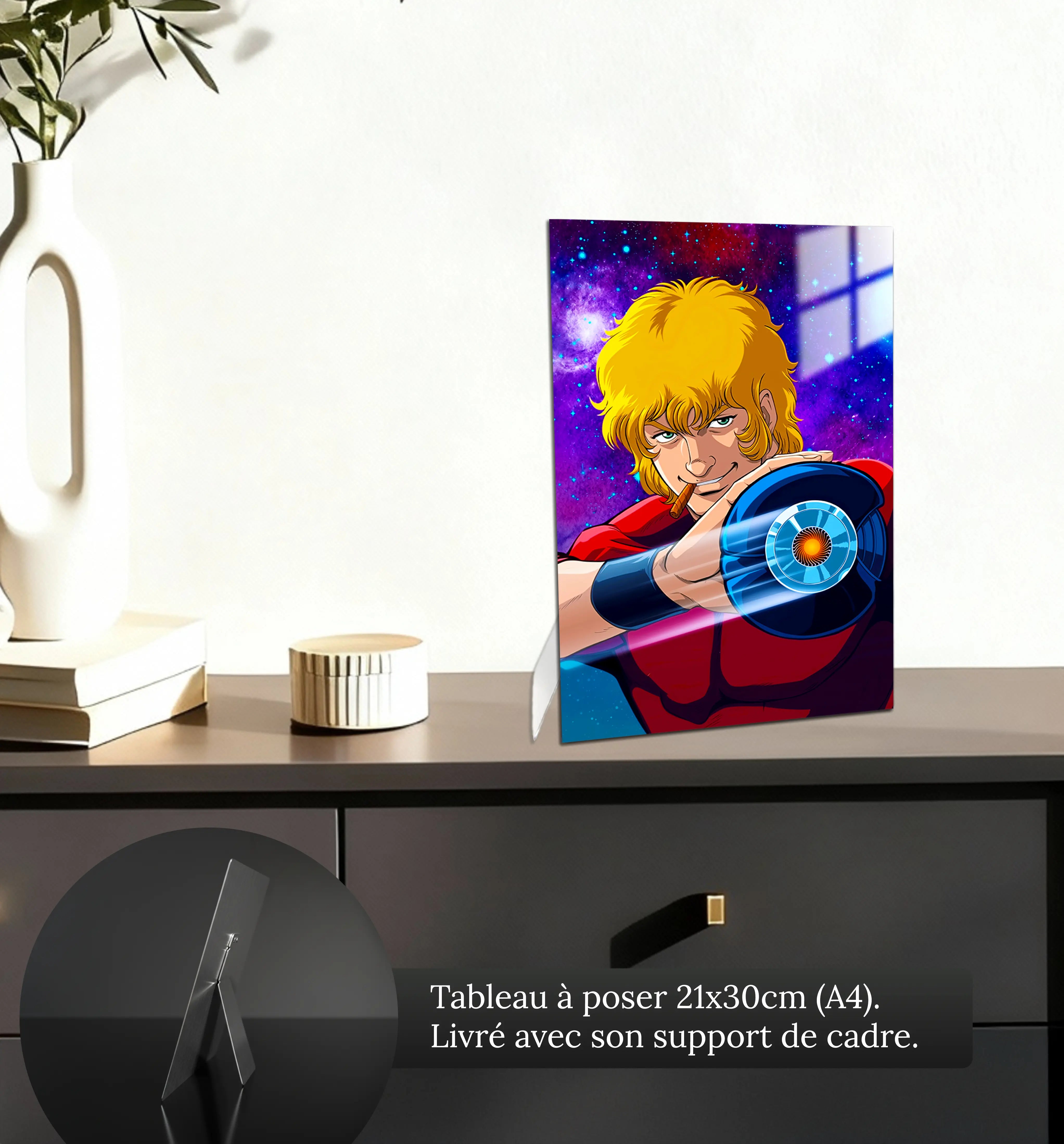 Tableau-manga-cobra-petit-format-a-poser-sur-meuble | DreamWay