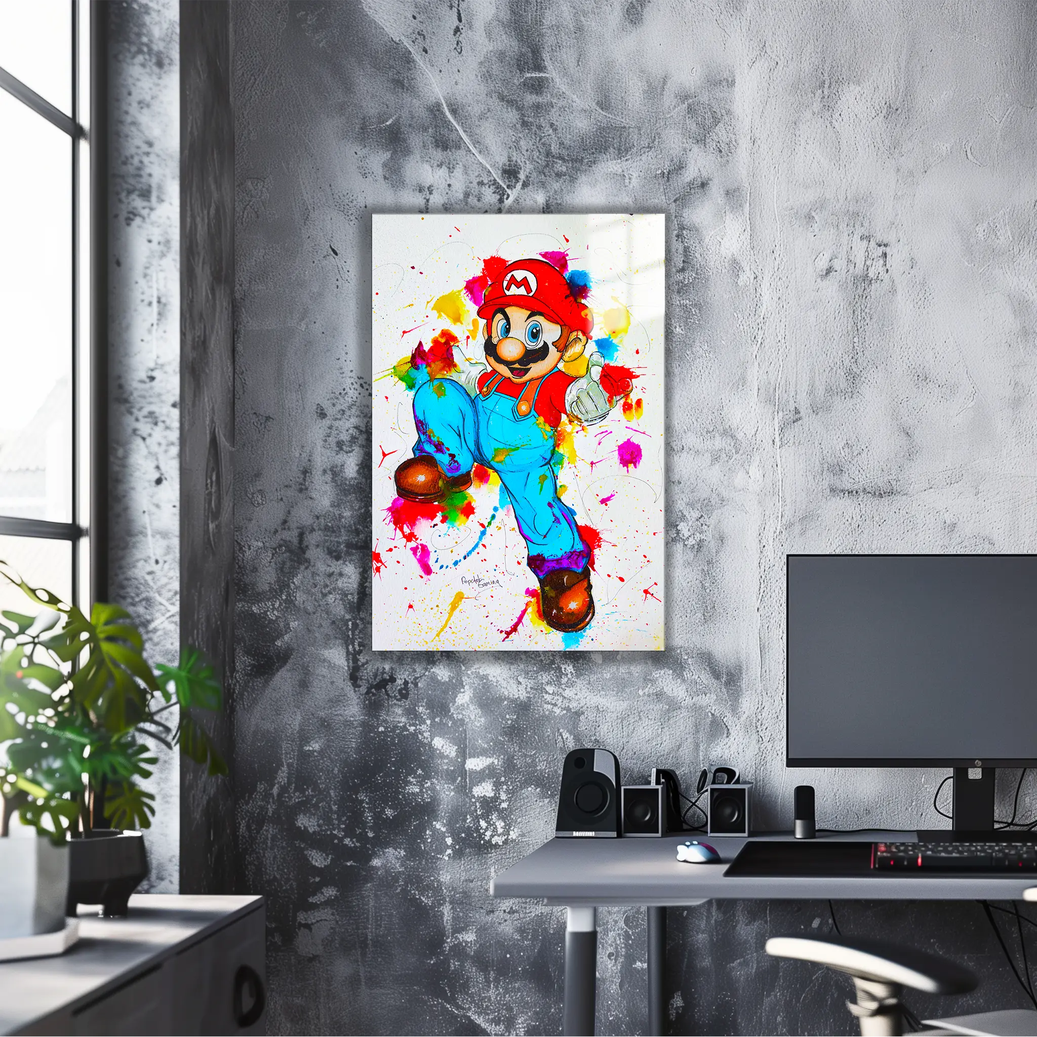 Tableau-mario-pop-art | DreamWay