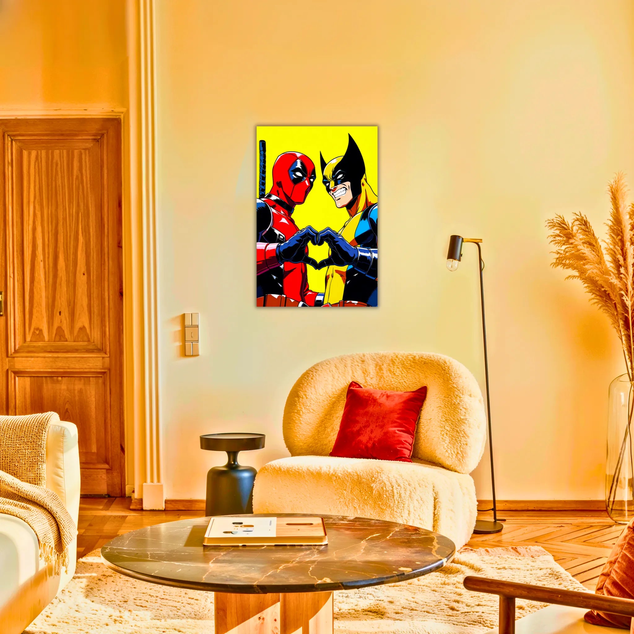 Tableau Le Duo Deadpool Et Wolverine