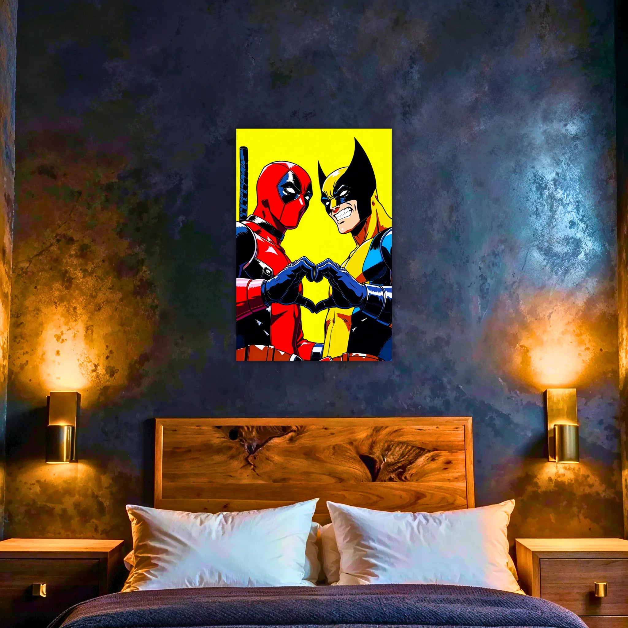 Tableau Le Duo Deadpool Et Wolverine