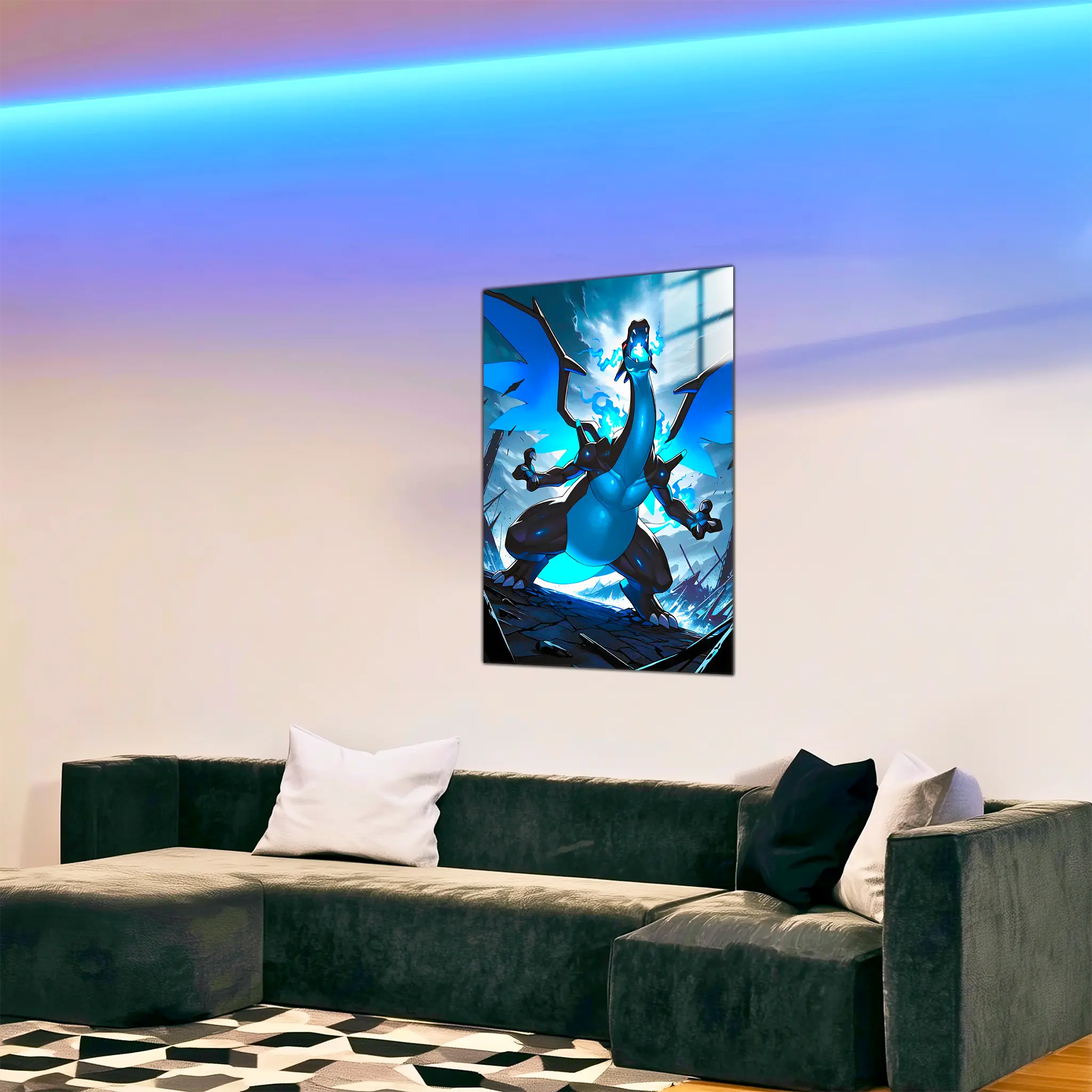Tableau-mega-dracofeu-x-dans-le-salon | DreamWay