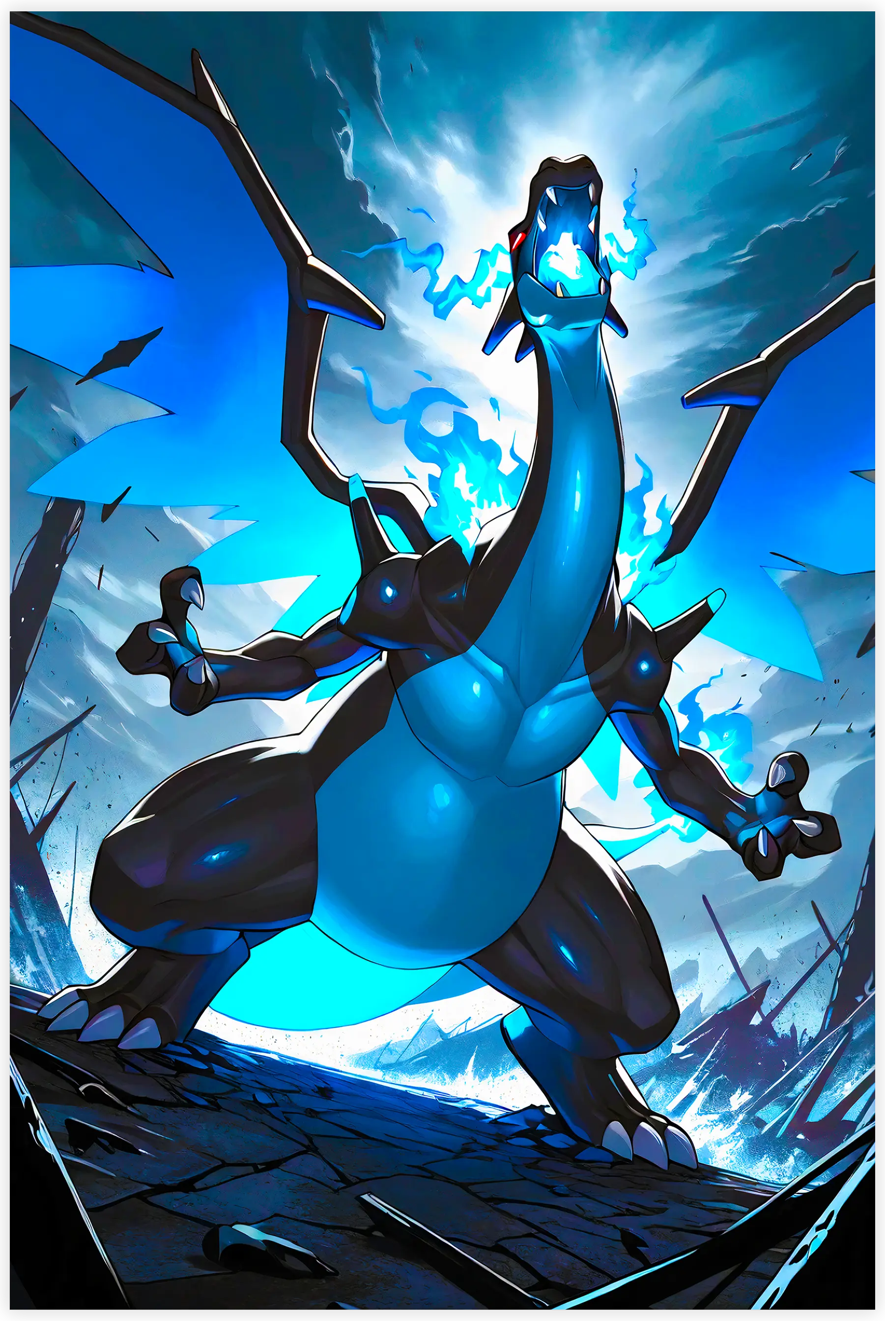 Tableau Mega Dracaufeu X