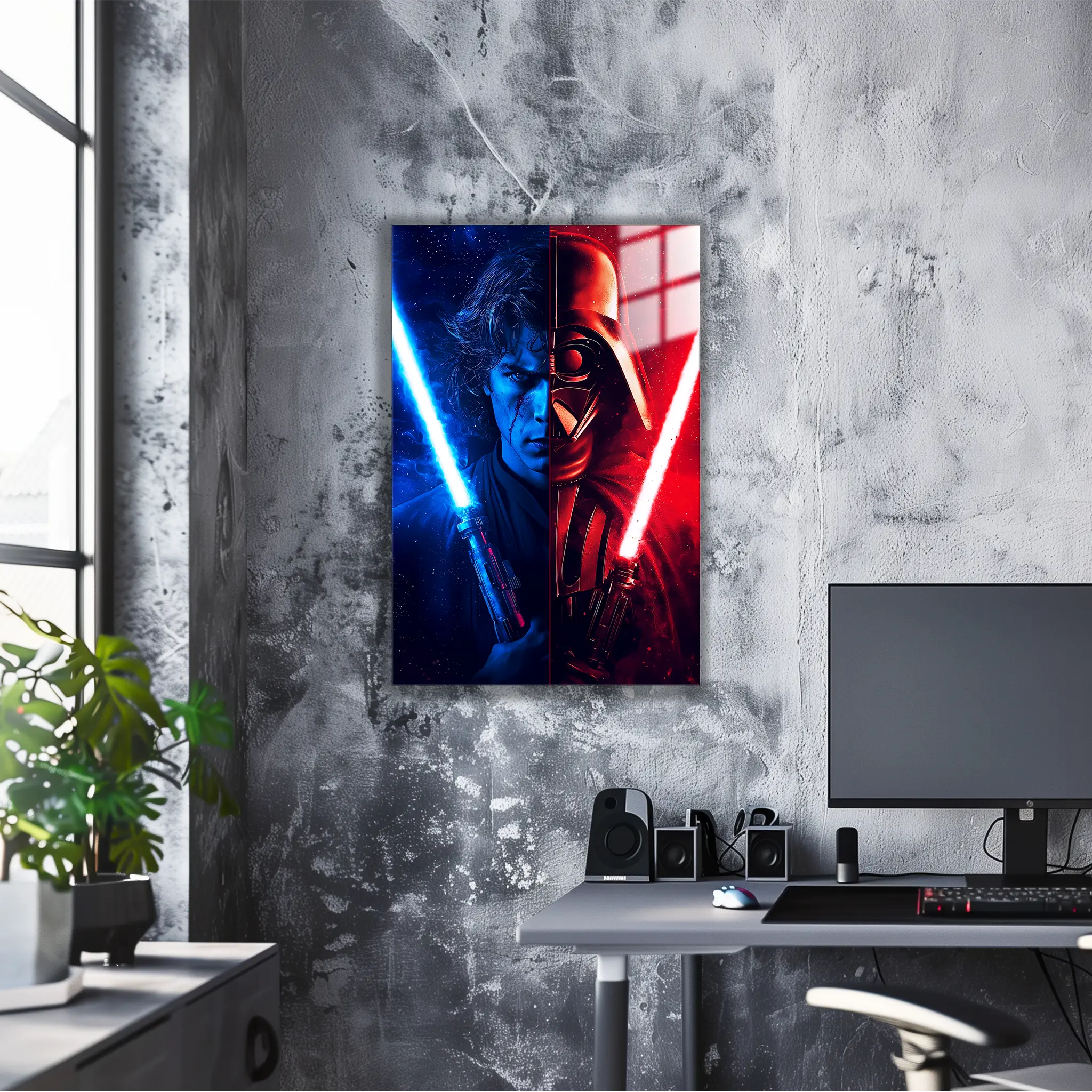 Tableau-mi-anakin-mi-dark-vador | DreamWay