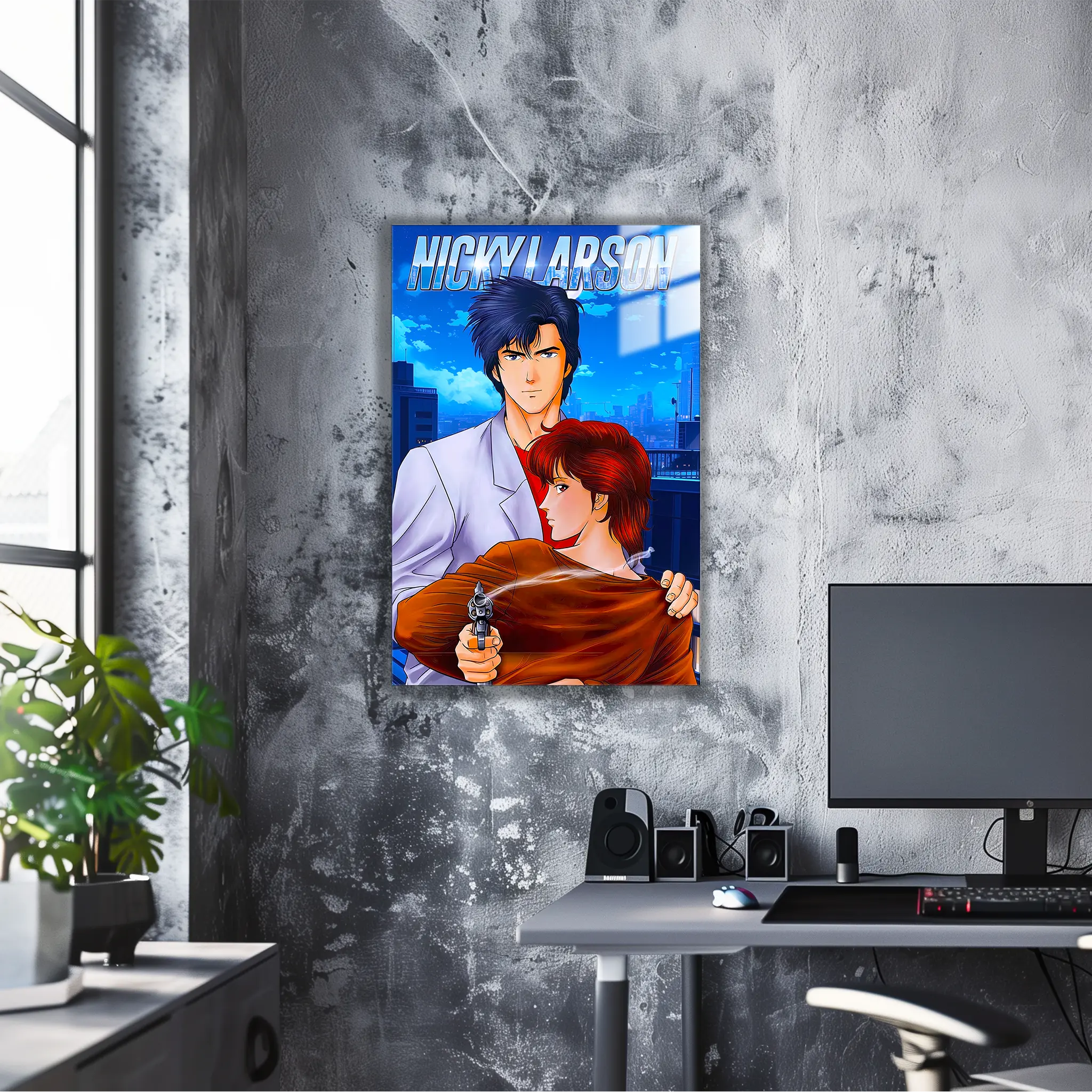 Tableau Nicky Larson Affiche