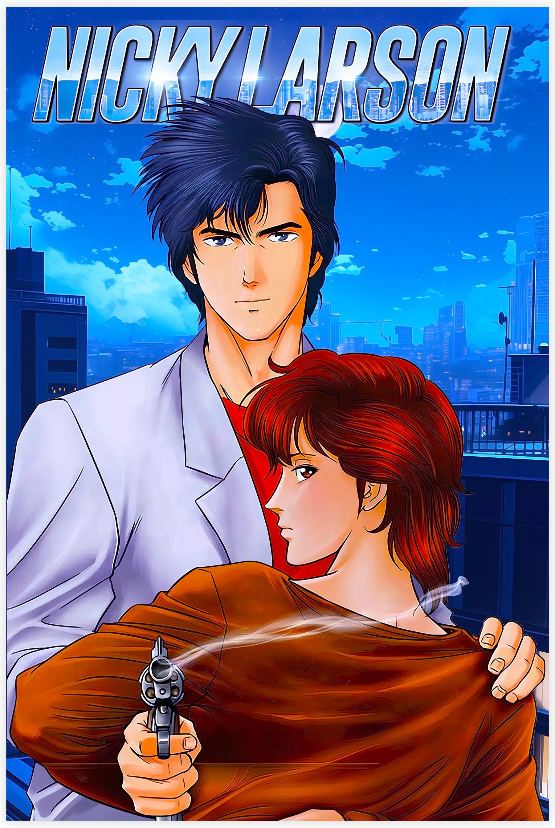 Tableau Nicky Larson Affiche