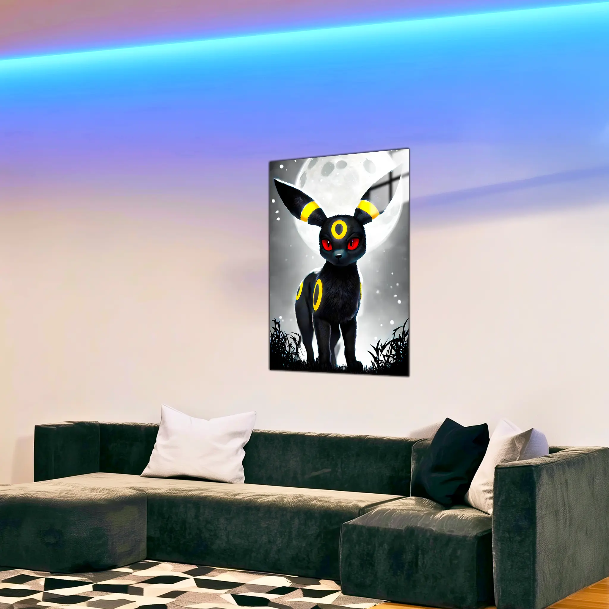 Tableau-noctali-au-claire-de-la-lune-dans-le-salon | DreamWay