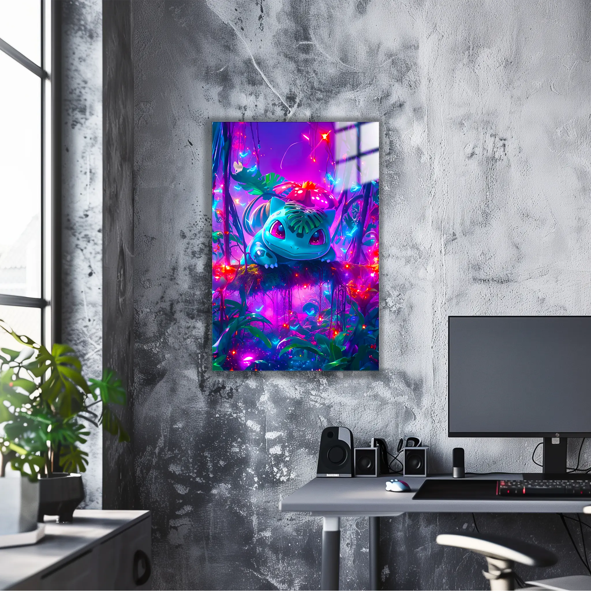 Tableau Pokémon Bulbizarre Nature