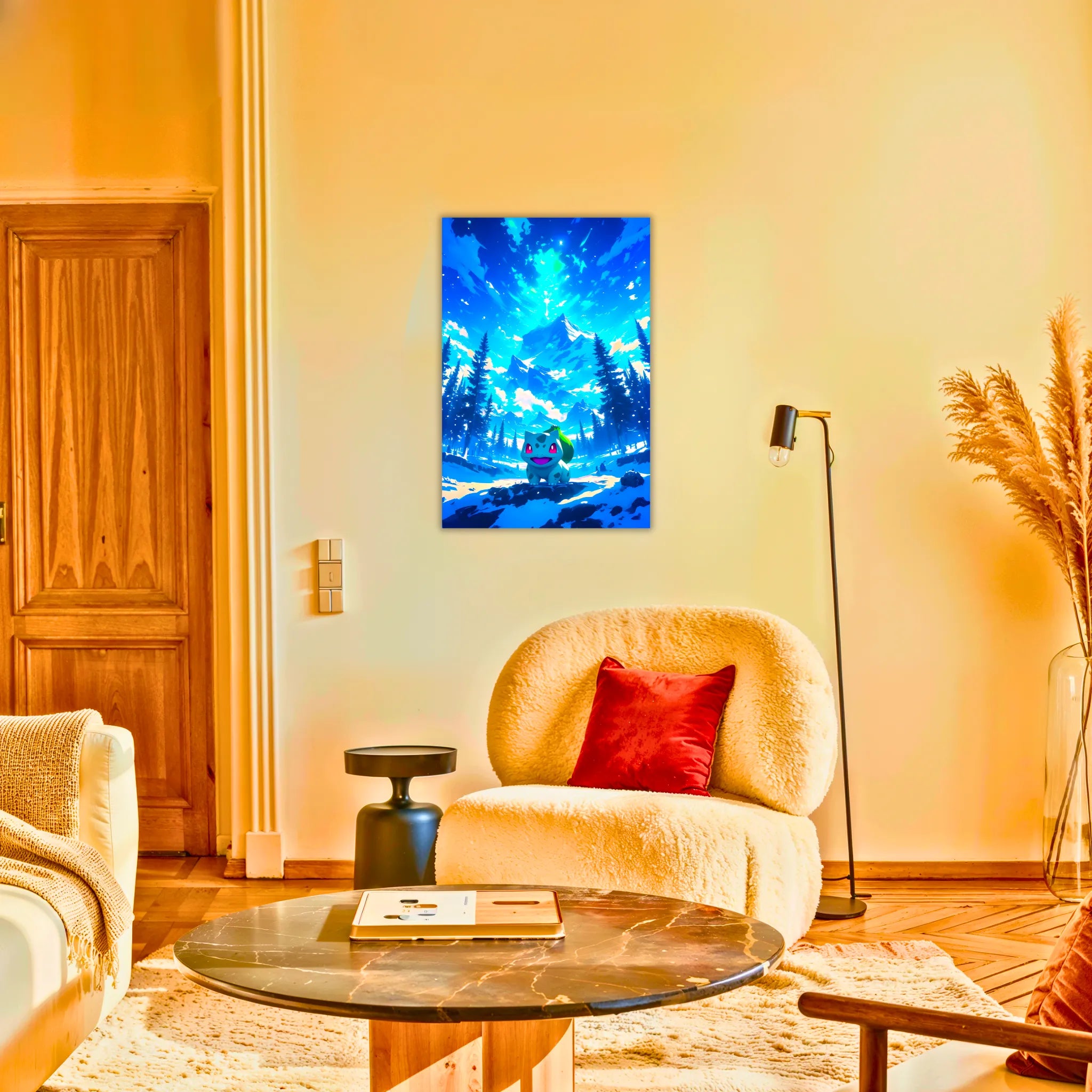 Tableau Pokémon Bulbizarre Paysage