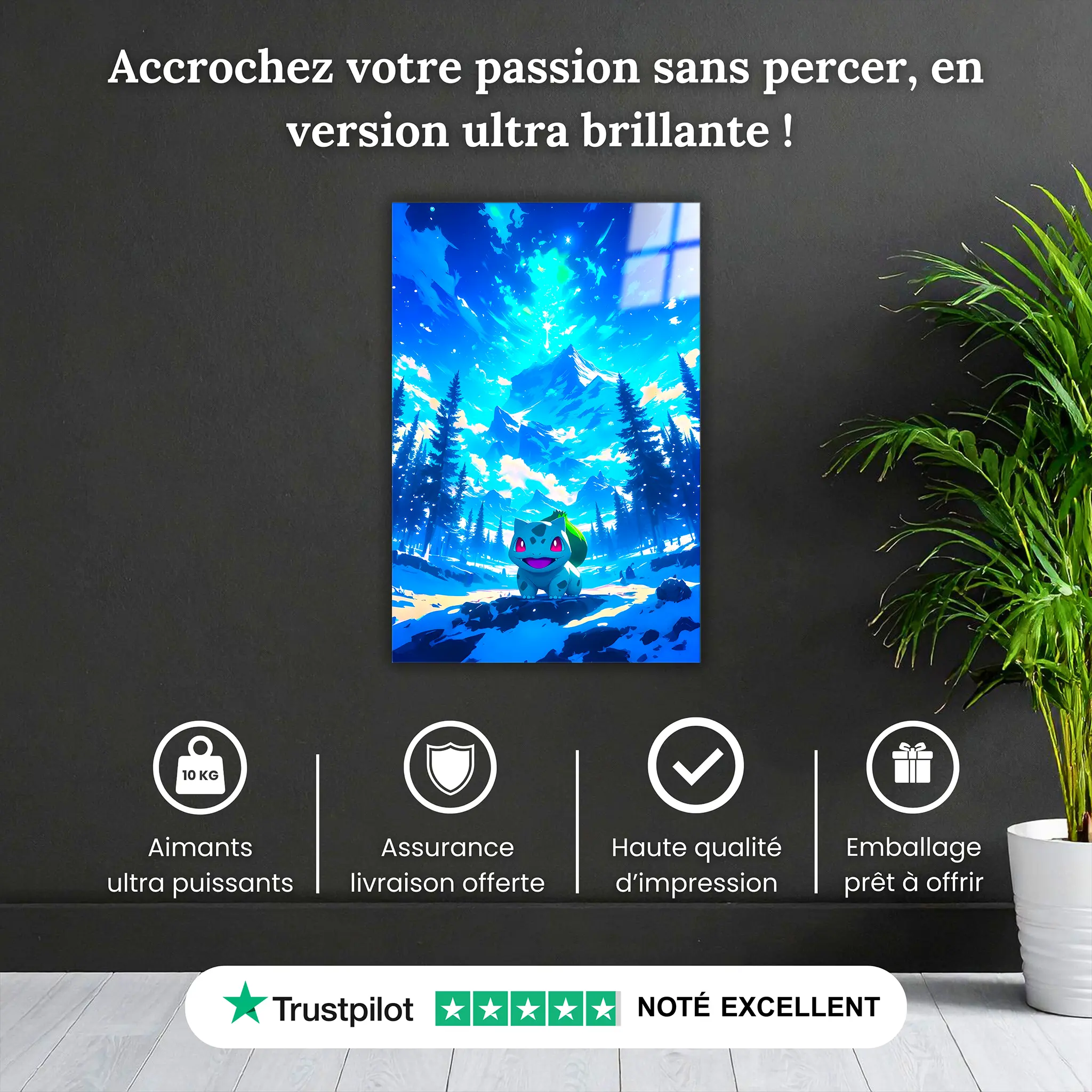 Tableau-pokemon-bulbizarre-paysage-pourquoi-acheter | DreamWay