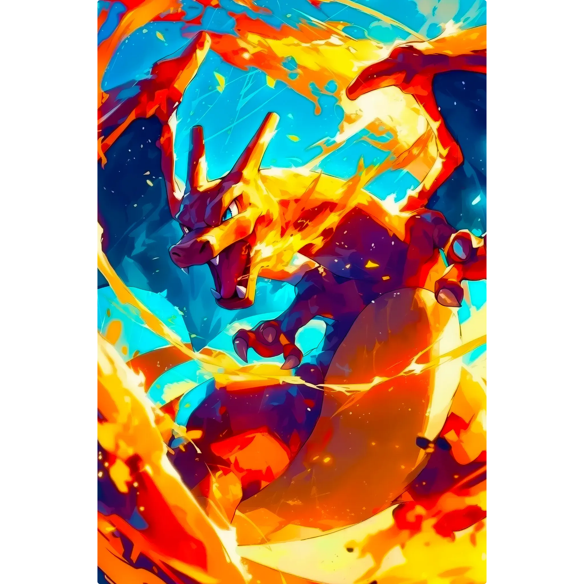 Tableau Pokémon Dracaufeu