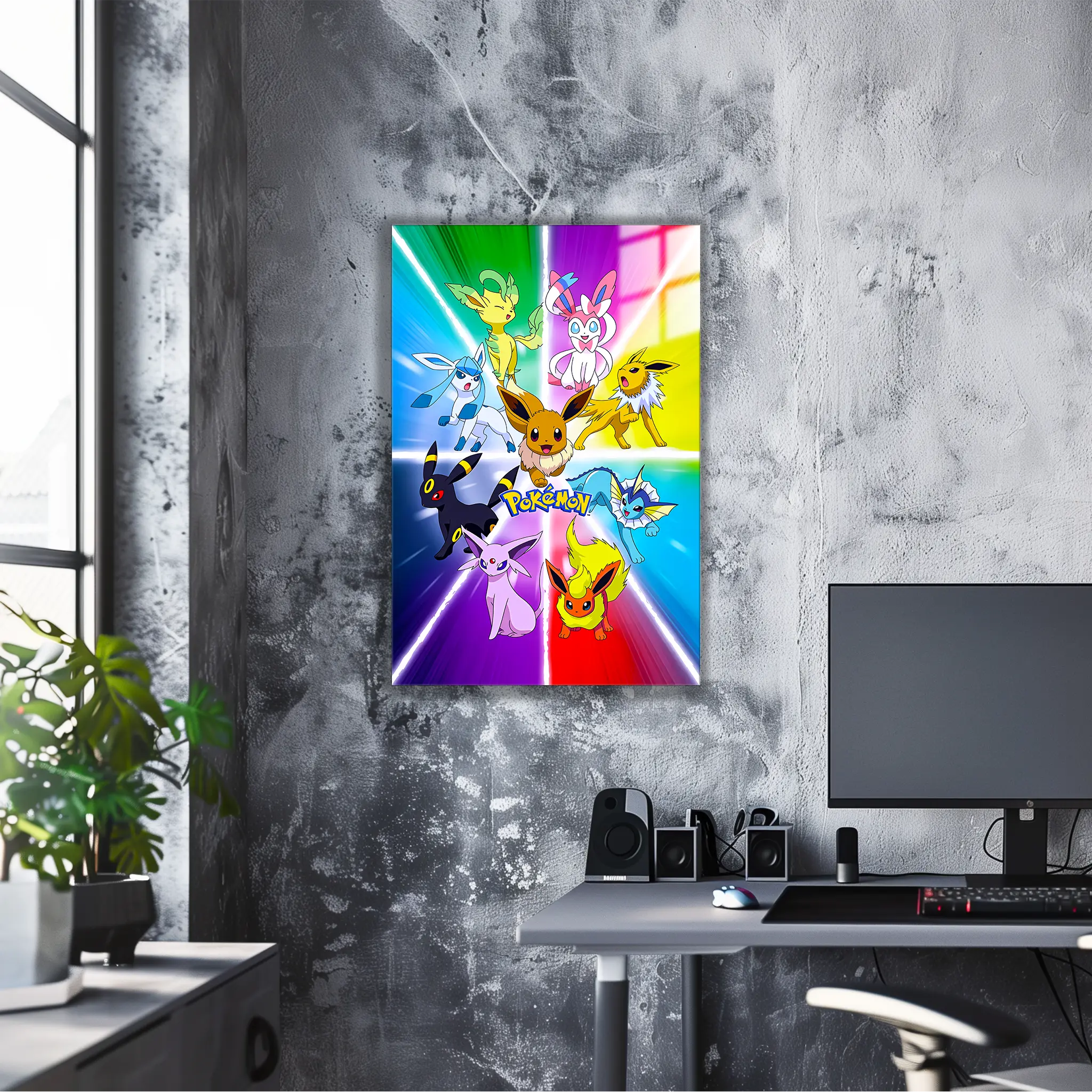 Tableau Pokémon Évoli et ses Évolutions