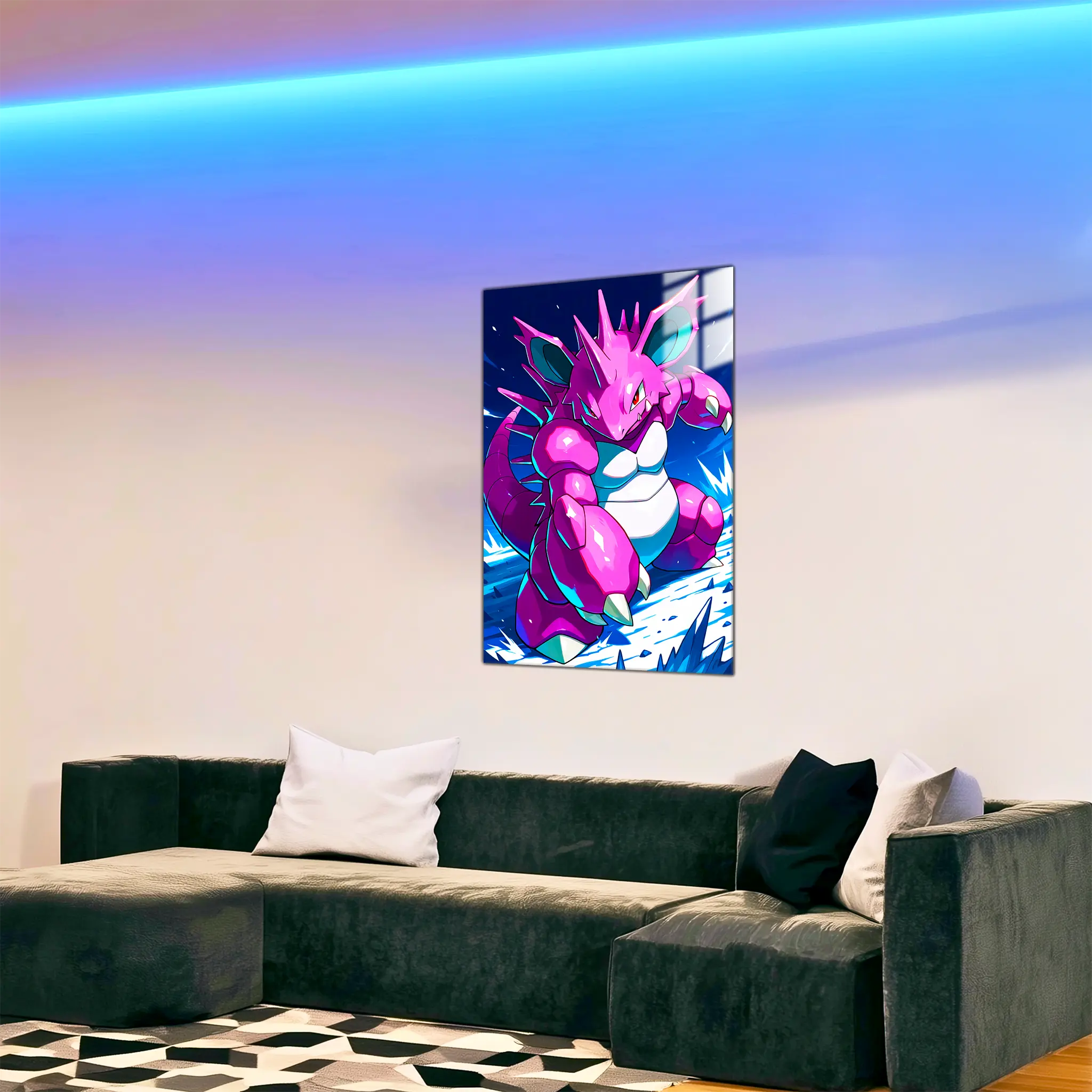 Tableau-pokemon-nidoking-dans-le-salon | DreamWay