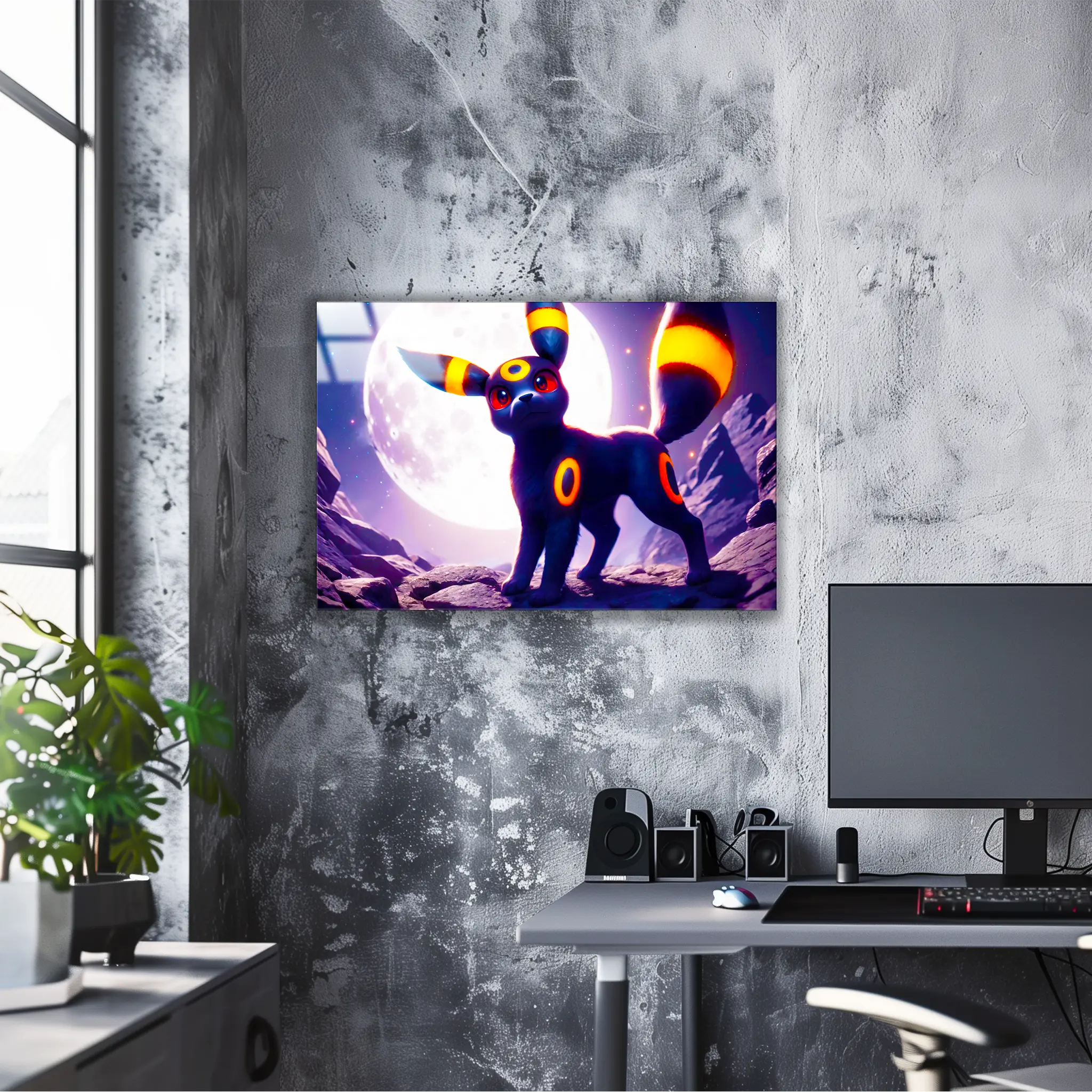 Tableau Pokémon Noctali Espace