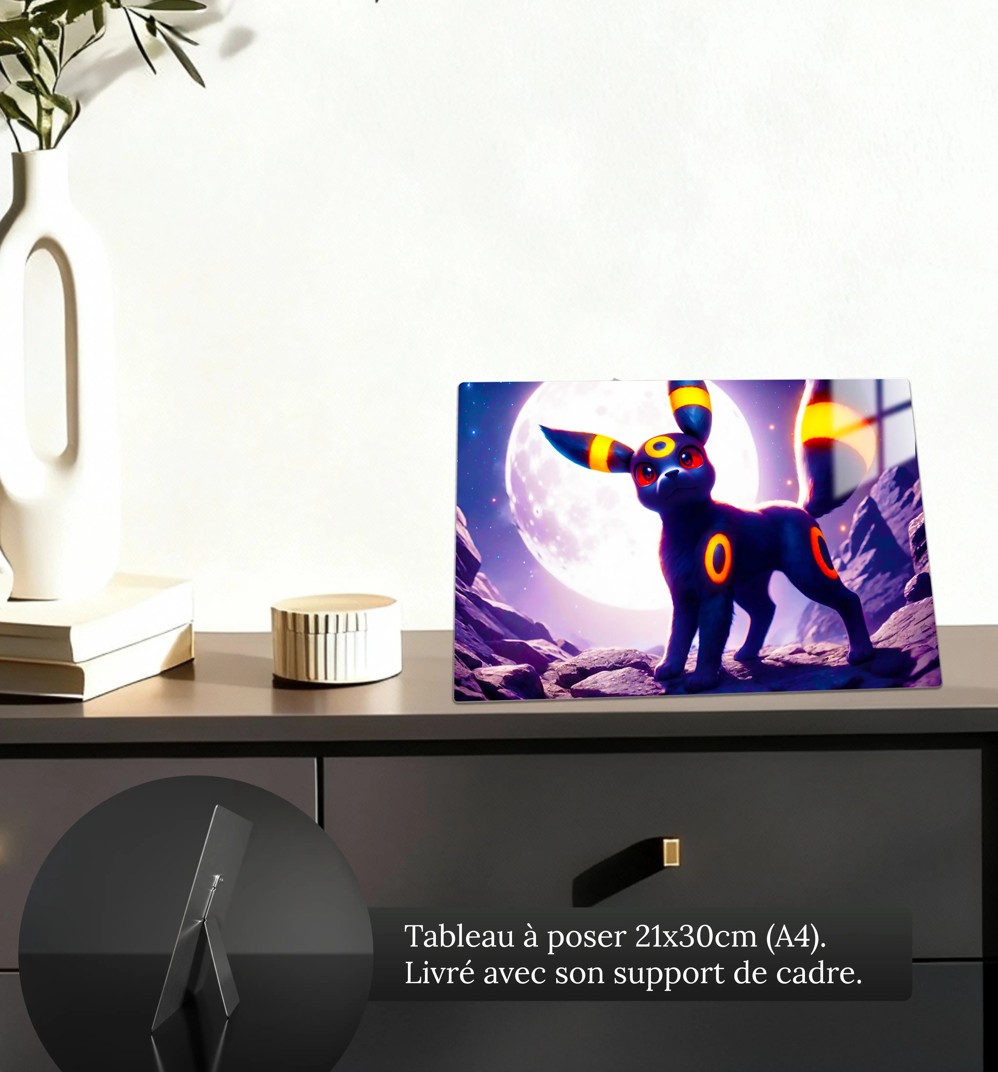 Tableau-pokemon-noctali-espace-petit-format-a-poser-sur-meuble | DreamWay