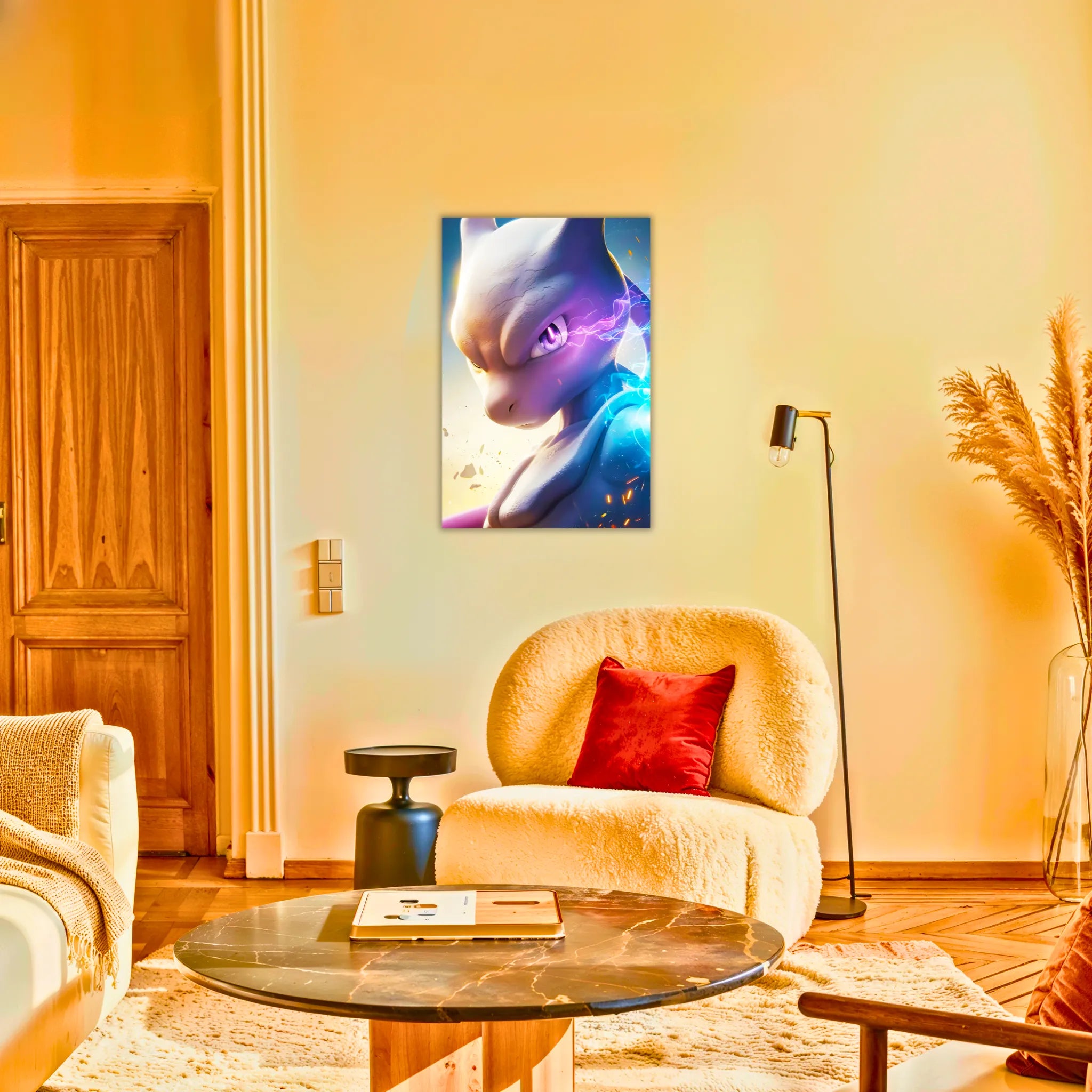 Tableau Pokémon Portrait Mewtwo