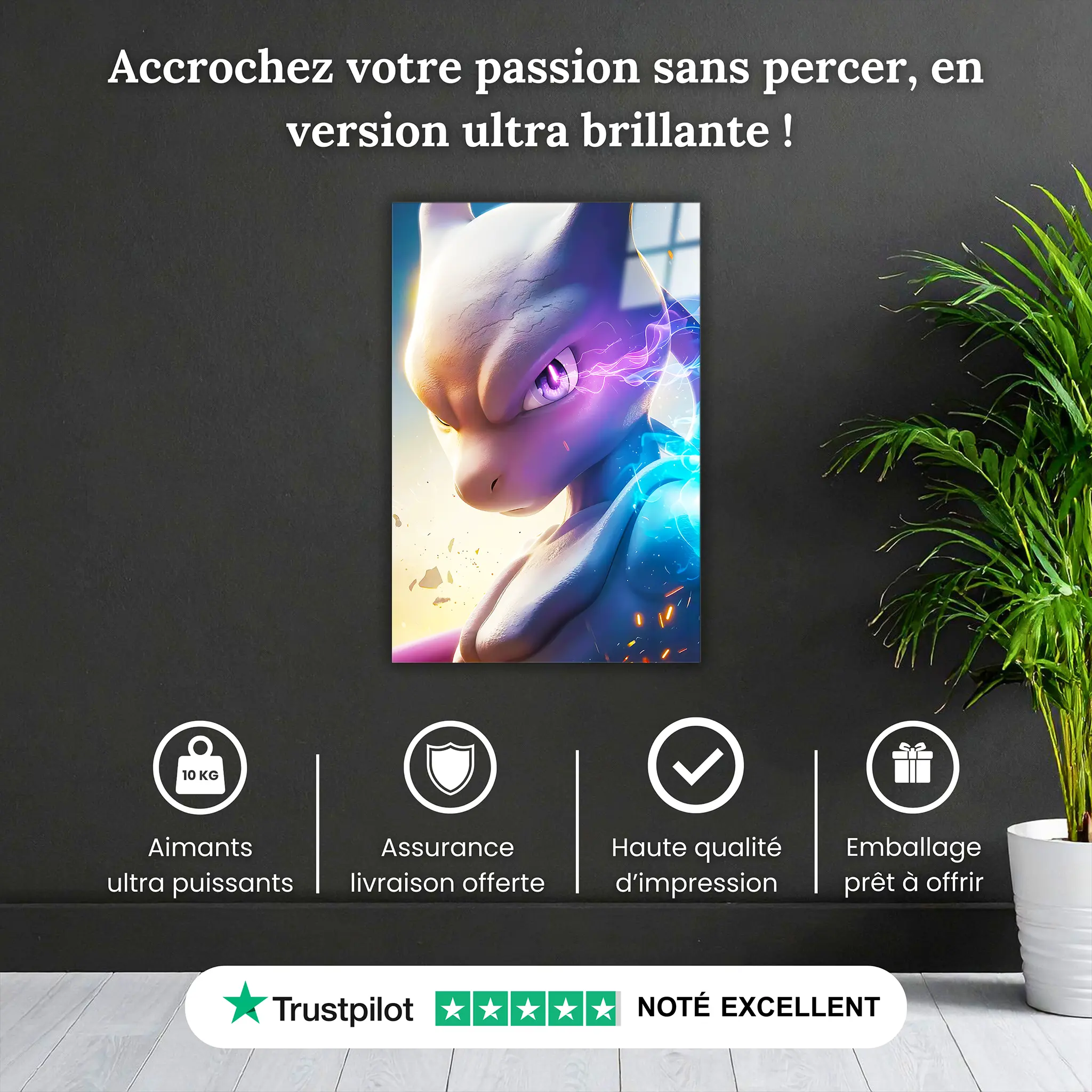 Tableau-pokemon-portrait-mewtwo-pourquoi-acheter | DreamWay