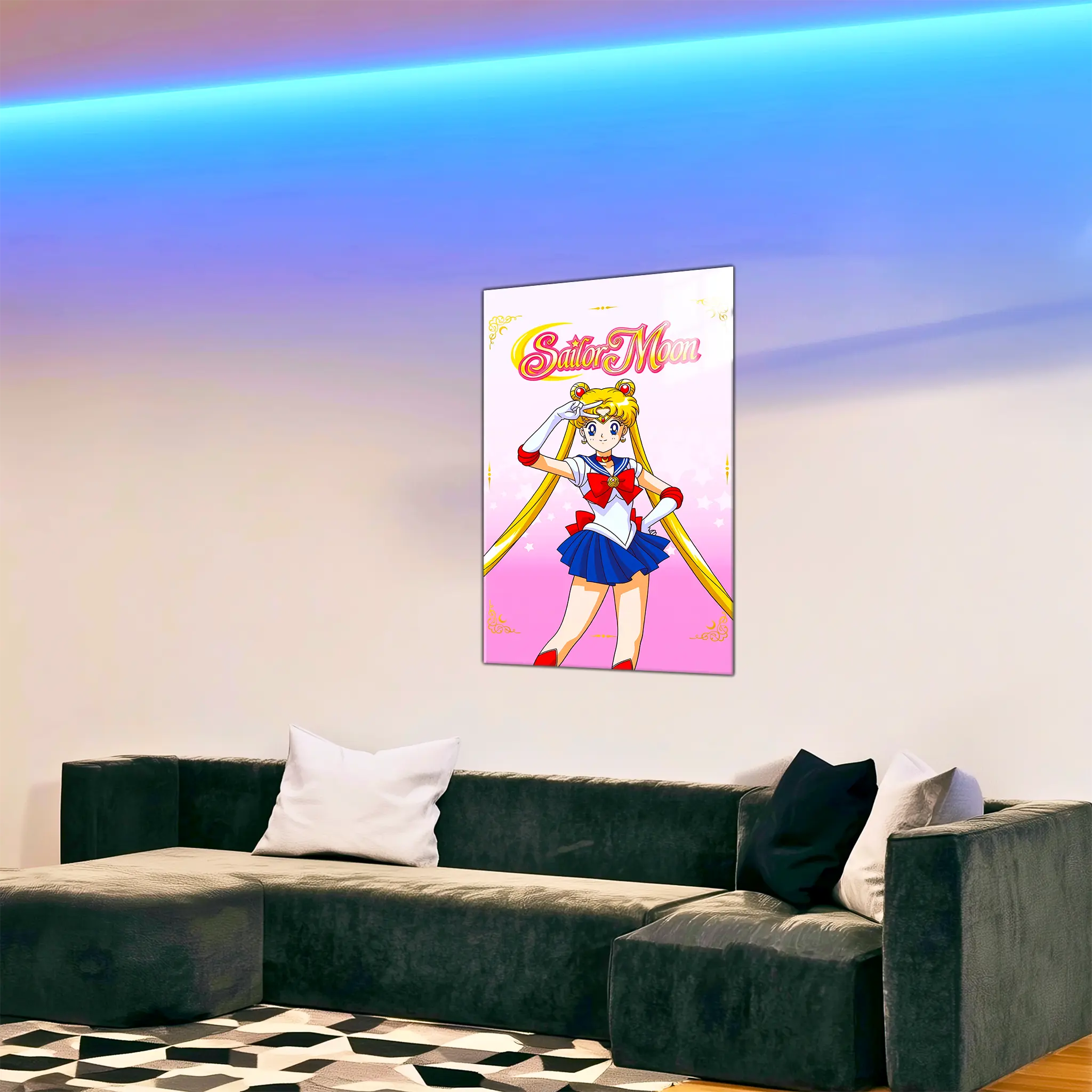 Tableau-sailor-moon-affiche-dans-le-salon | DreamWay