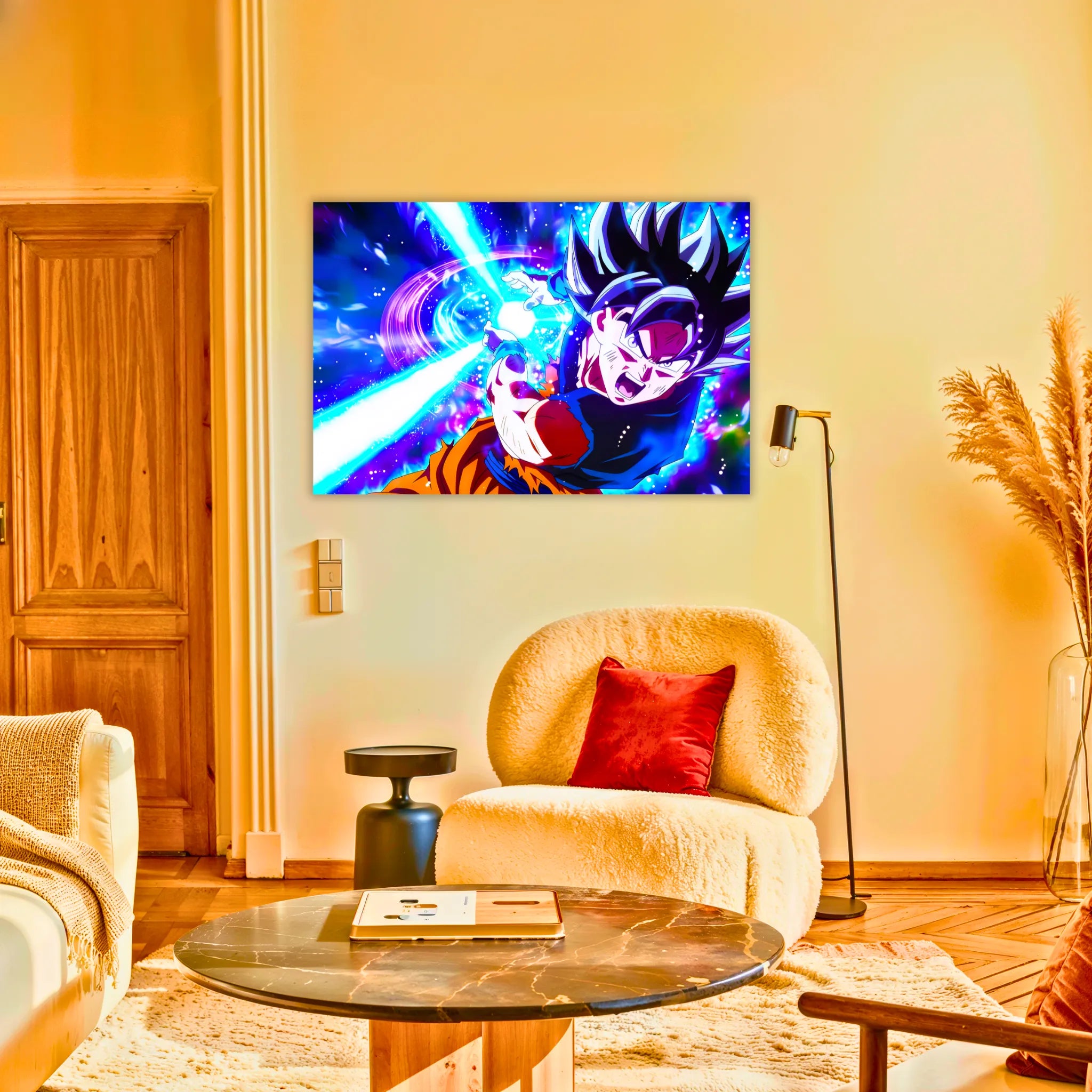 Tableau Son Goku Attaque Kameha