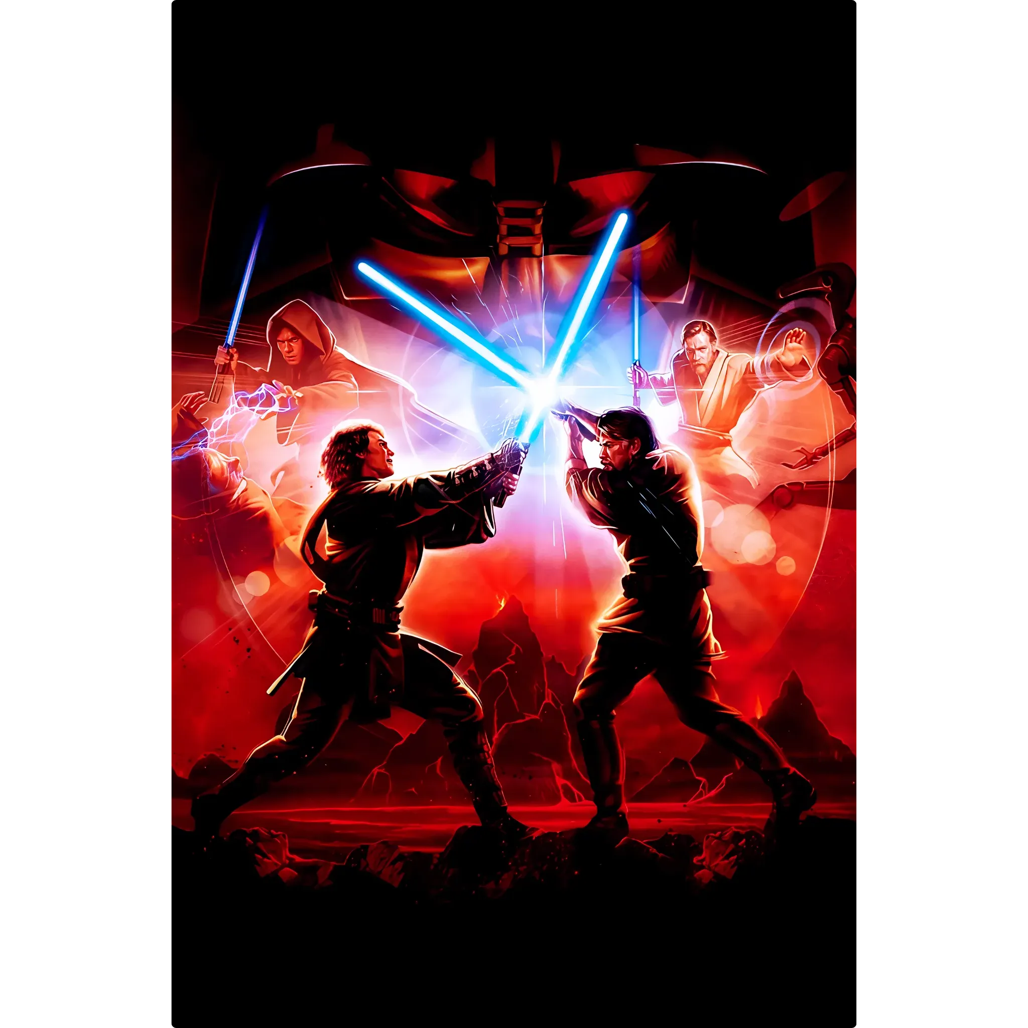 Tableau Combat Jedi