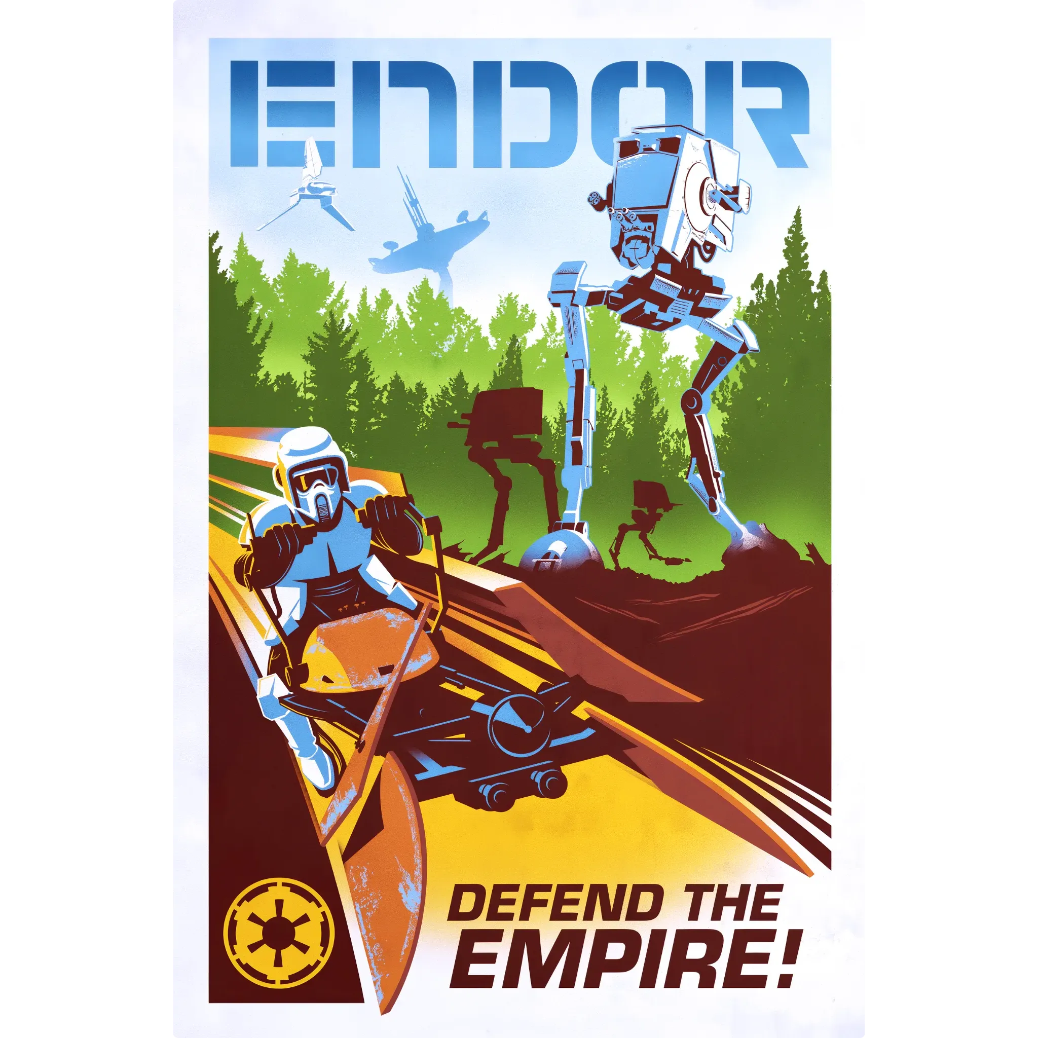 Tableau Endor Affiche