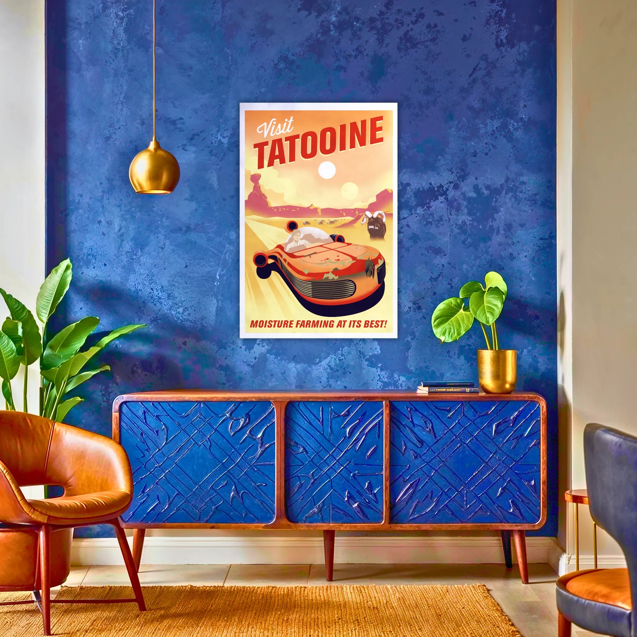 Tableau Tatooine Affiche