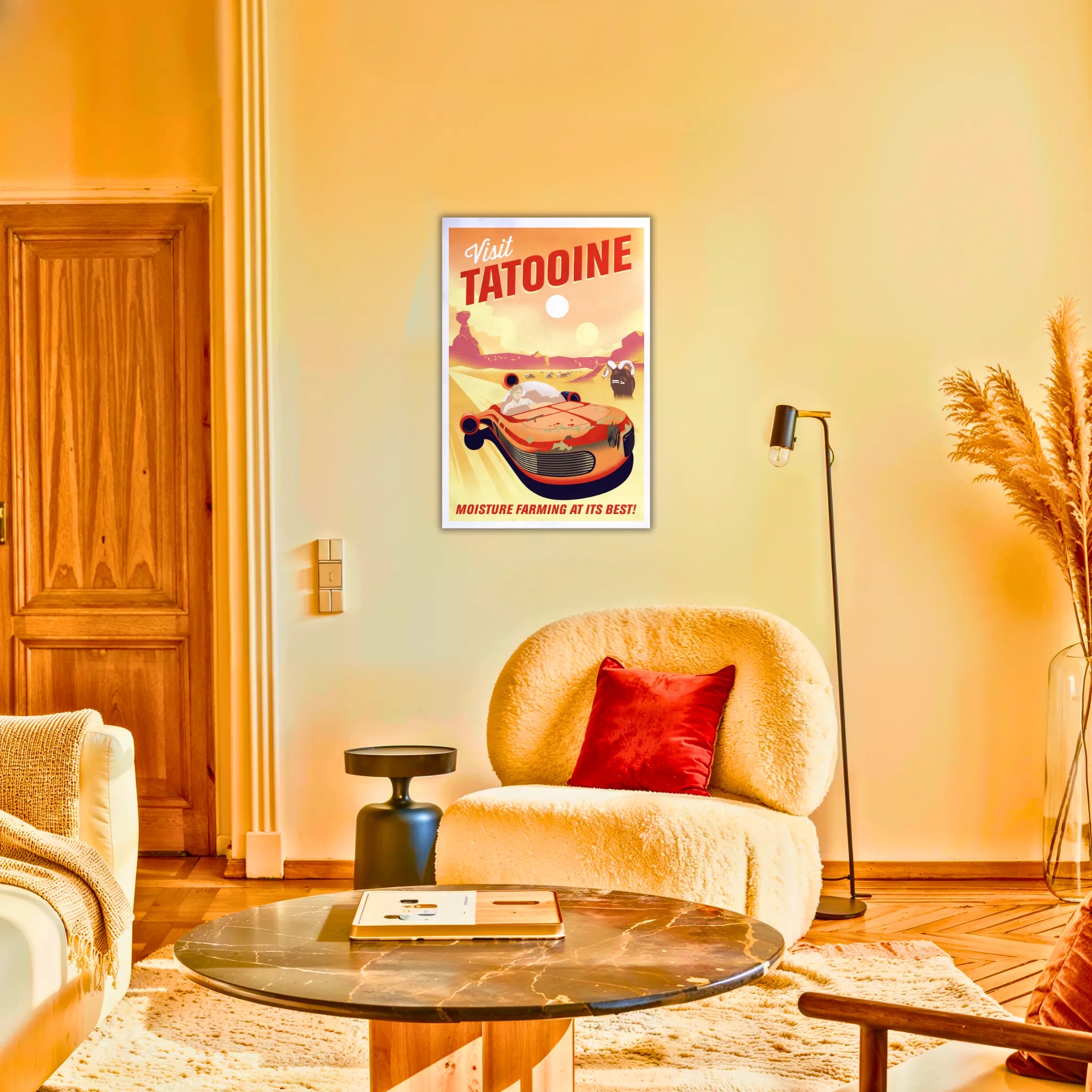 Tableau Tatooine Affiche