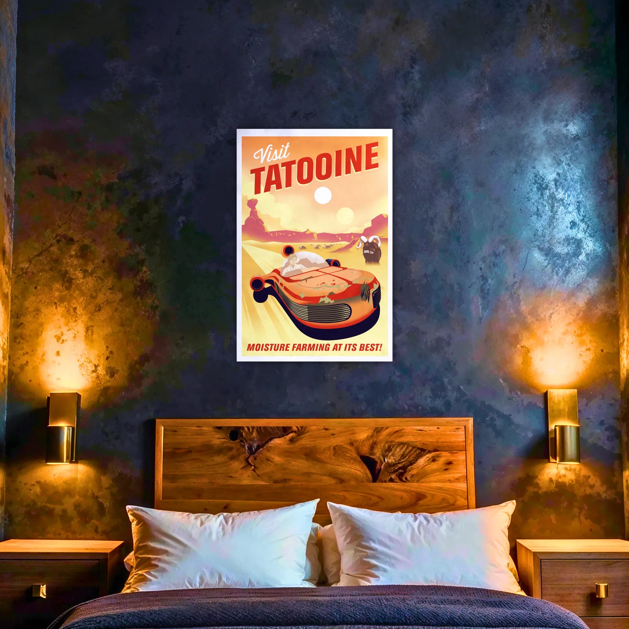 Tableau Tatooine Affiche