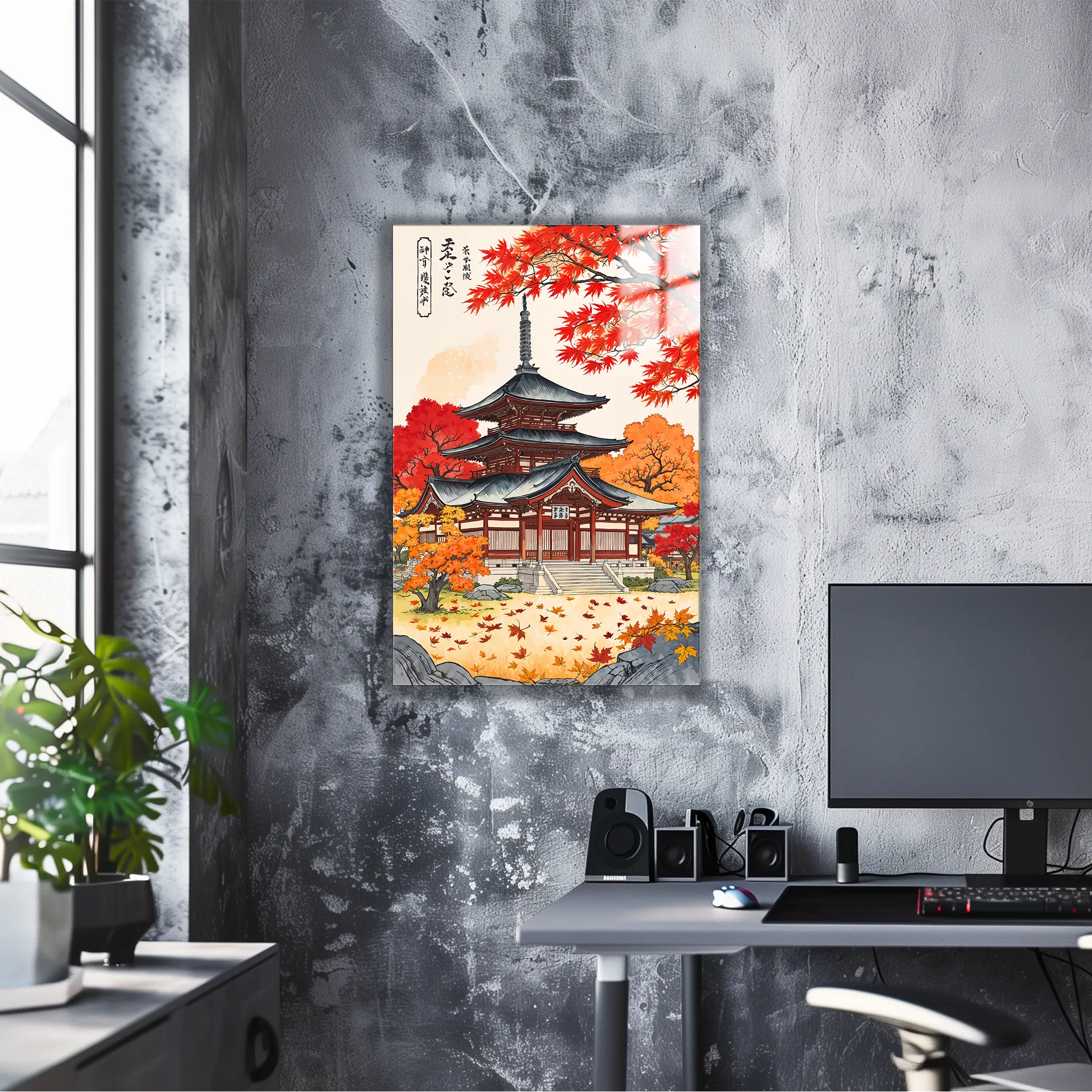 Tableau-temple-japonais | DreamWay