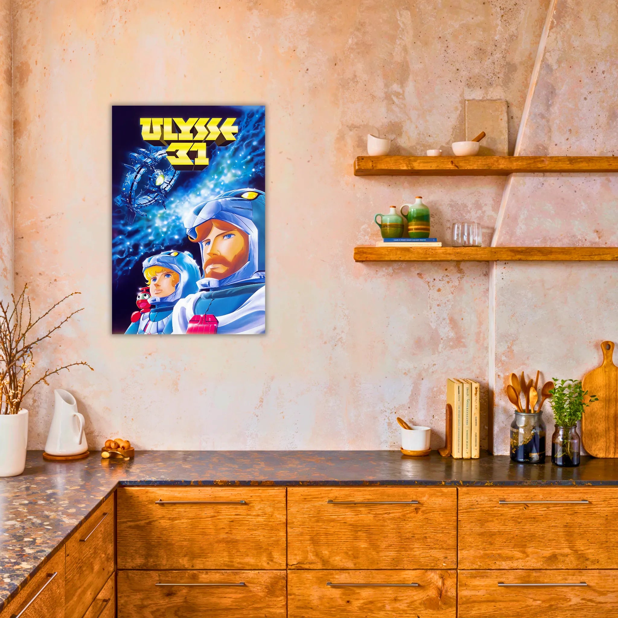 Tableau-ulysse-31-affiche-vintage-dans-la-cuisine | DreamWay
