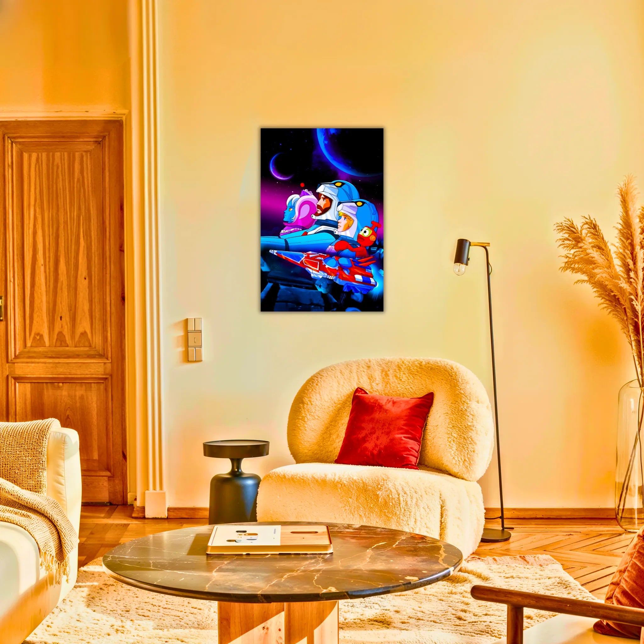Tableau-ulysse-31-les-heros-au-salon | DreamWay