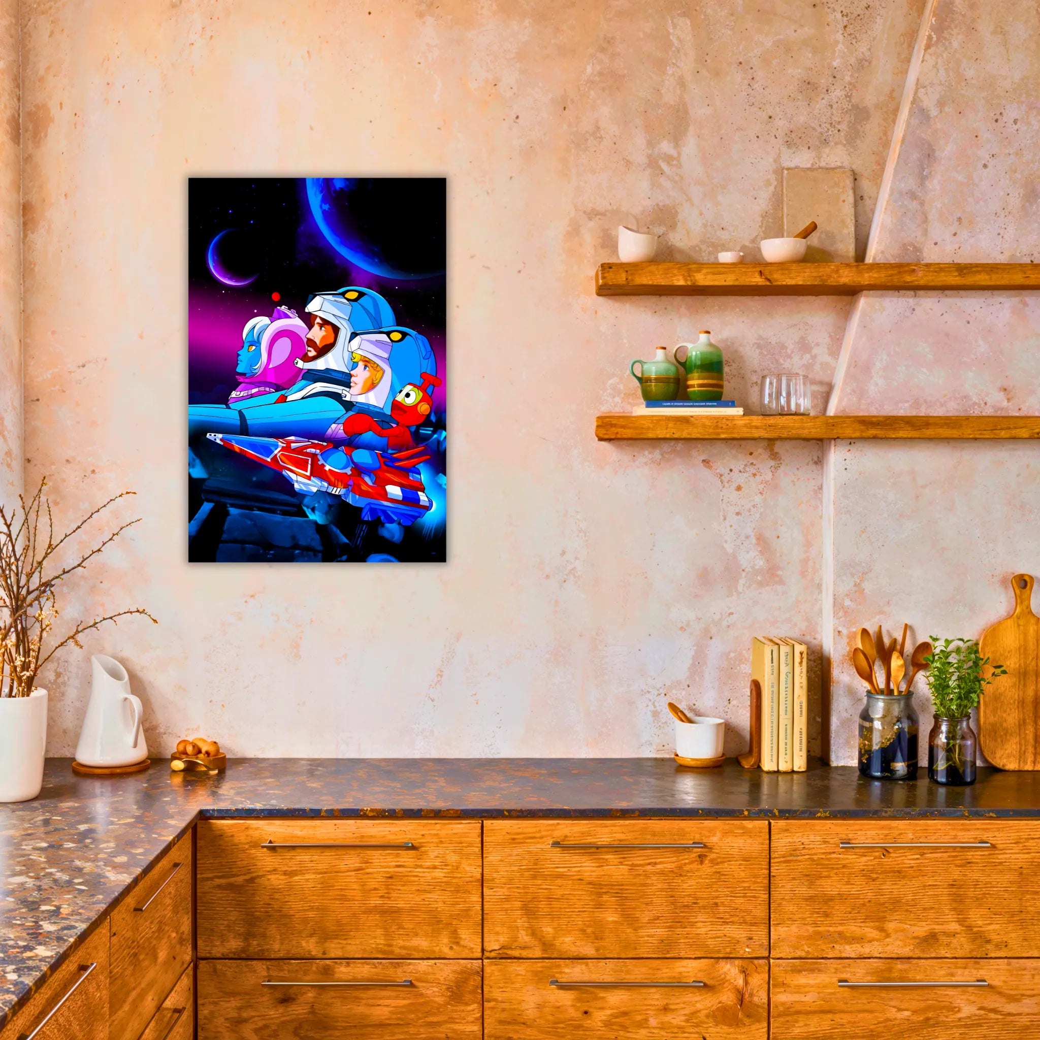 Tableau-ulysse-31-les-heros-dans-la-cuisine | DreamWay