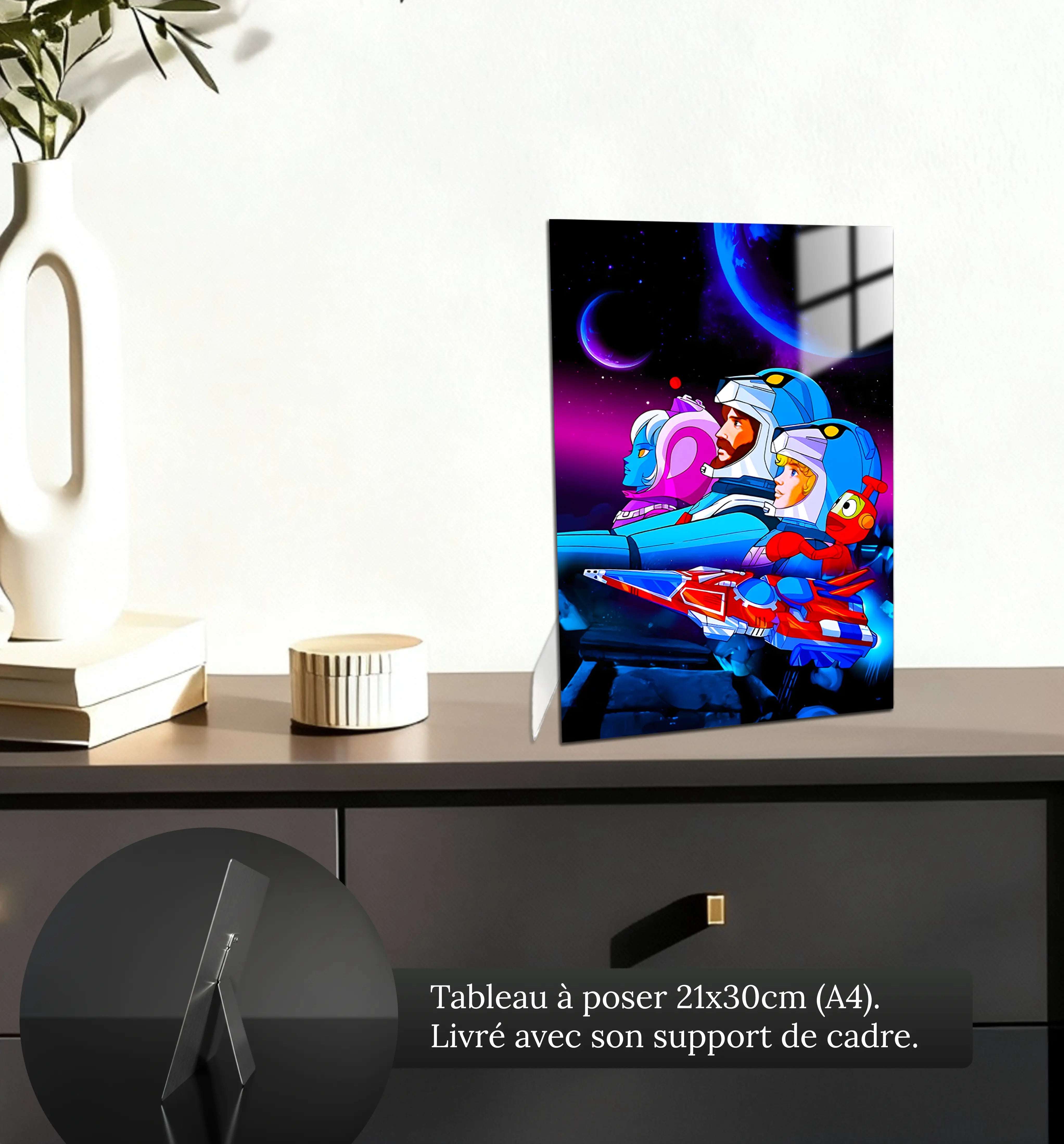Tableau-ulysse-31-les-heros-petit-format-a-poser-sur-meuble | DreamWay