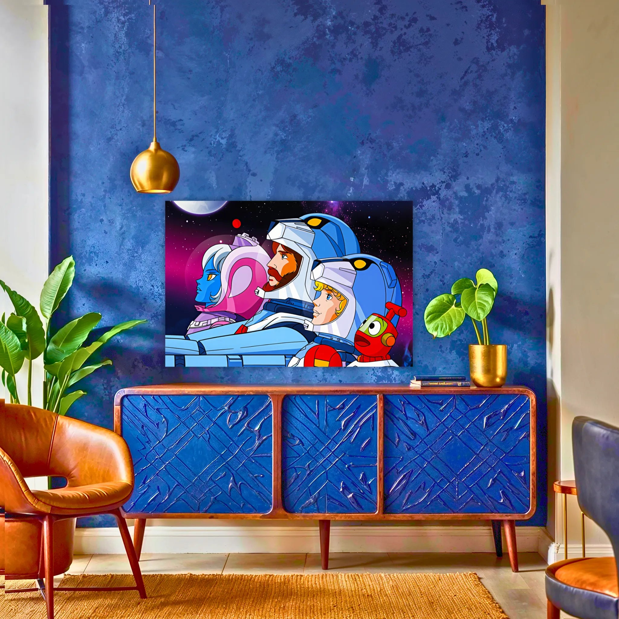 Tableau-ulysse-31-paysage-saptial-au-dessus-du-buffet | DreamWay