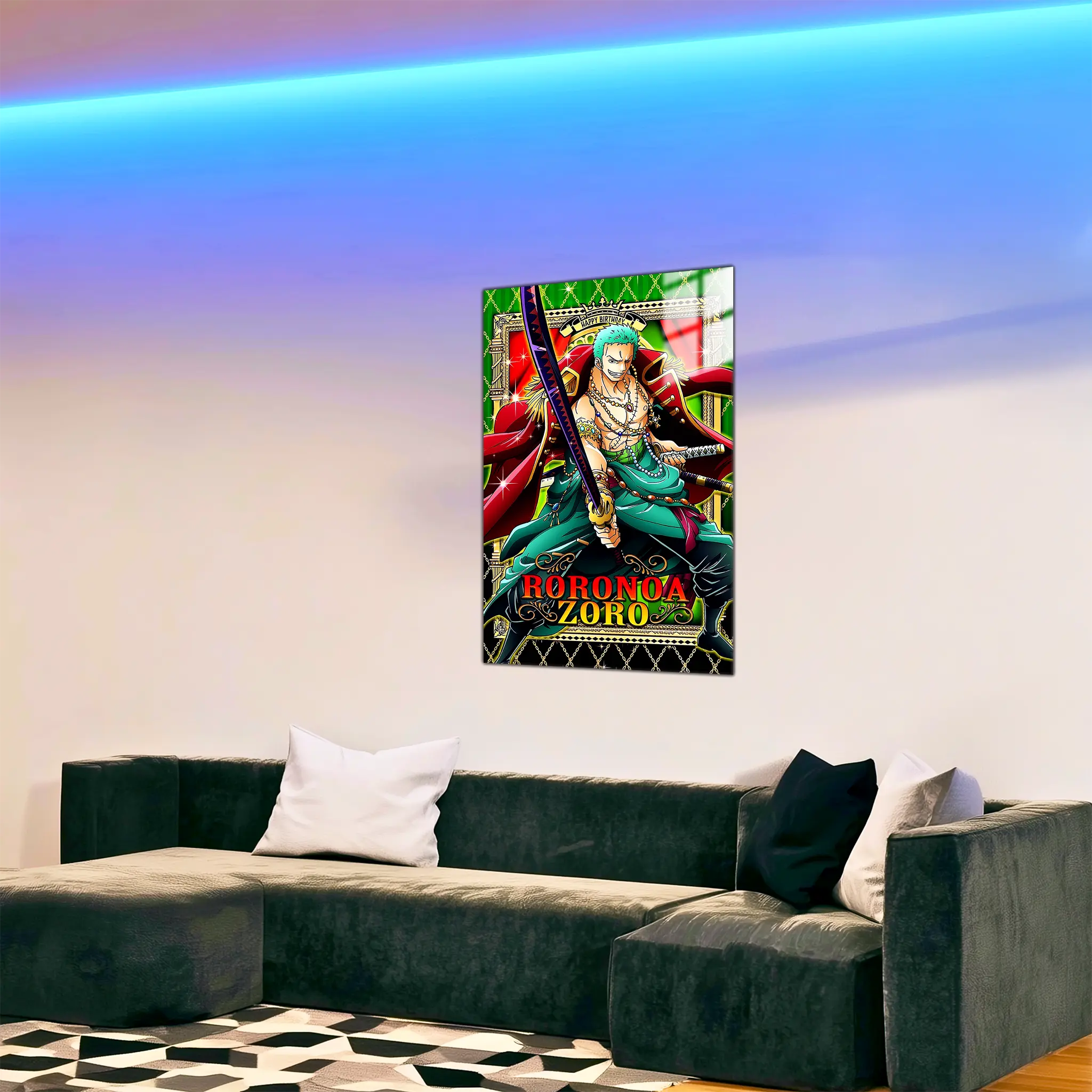 Tableau-zoro-affiche-dans-le-salon | DreamWay